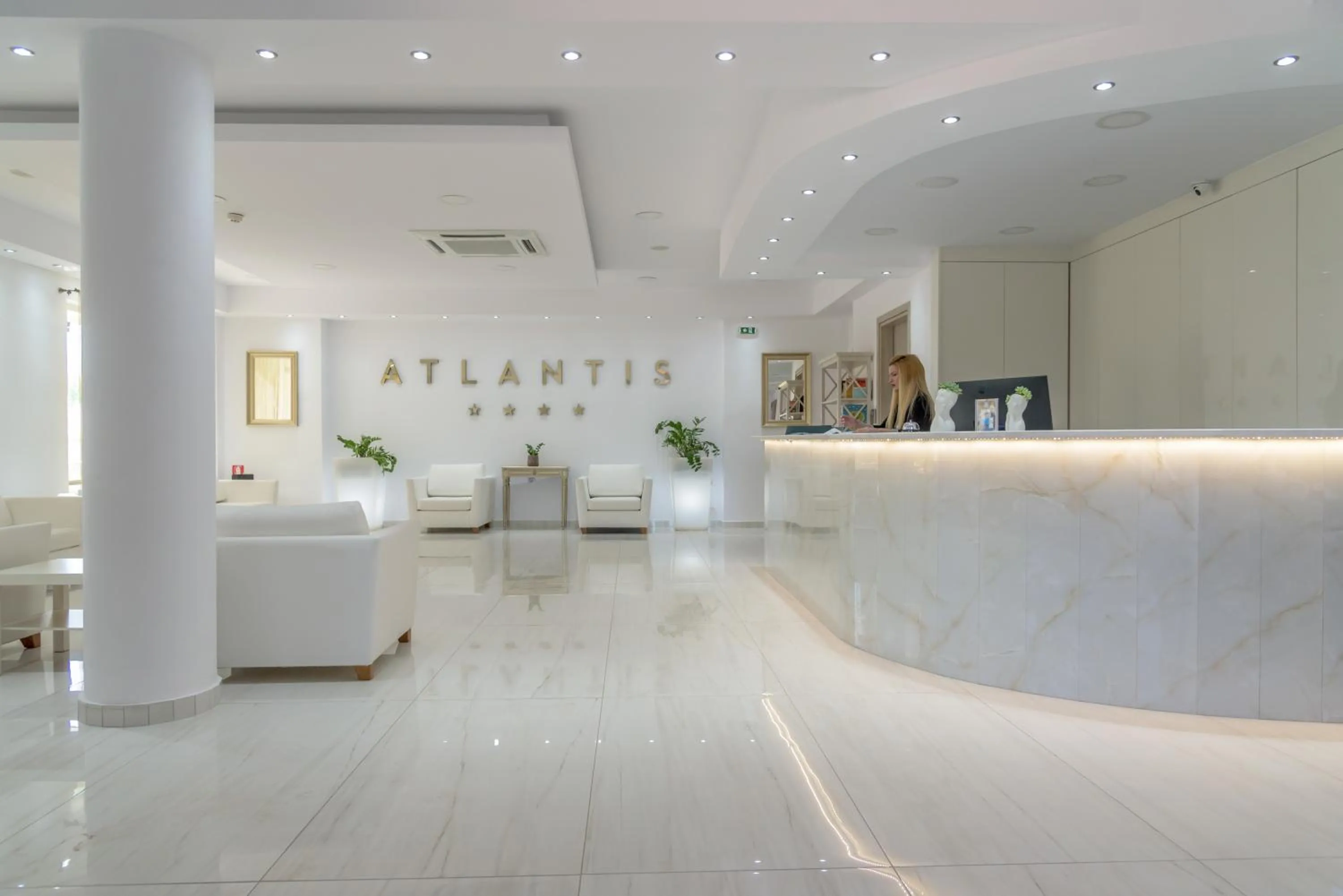 Lobby or reception in Zante Atlantis Hotel