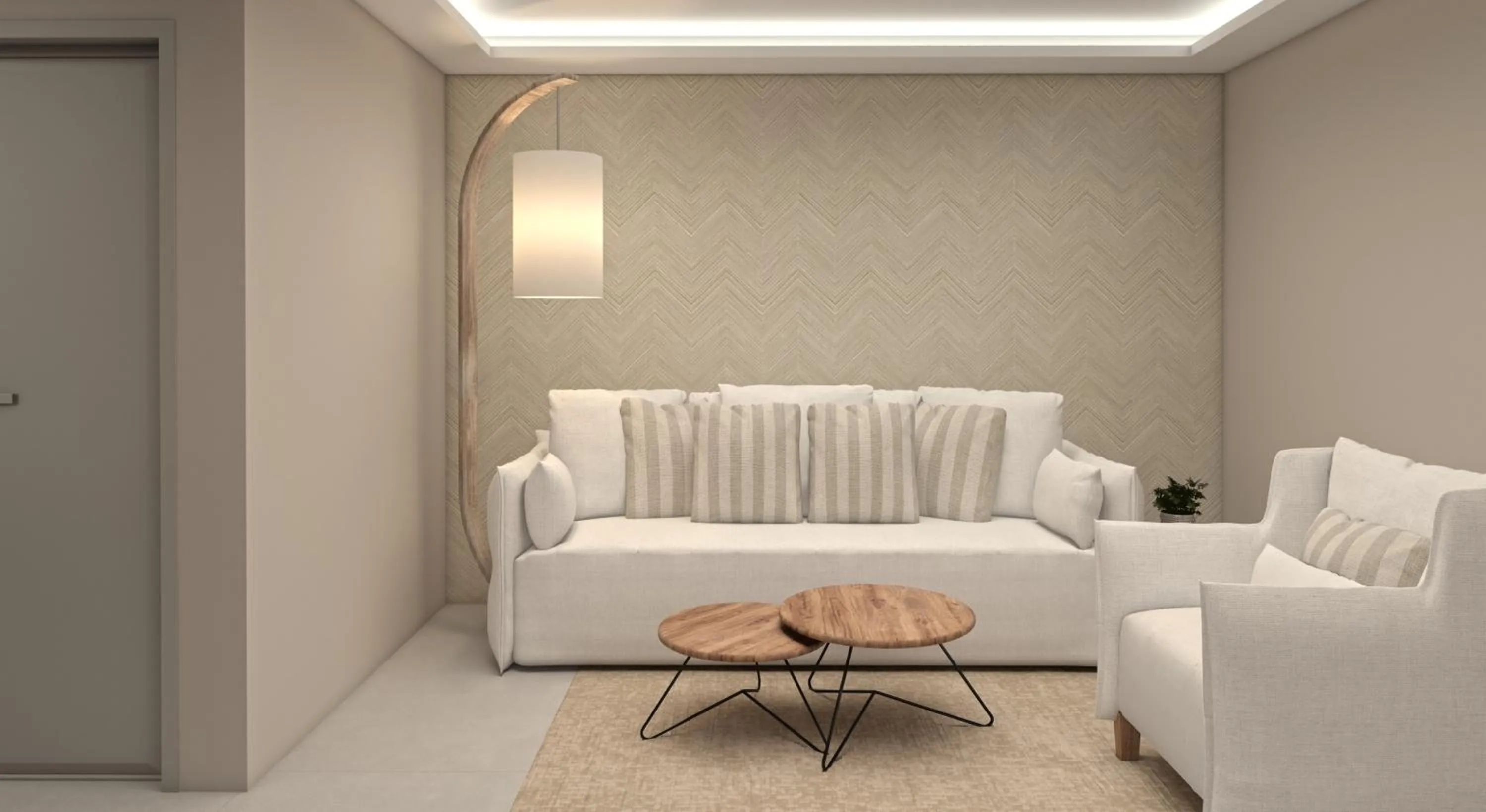 Seating area in Zante Atlantis Hotel