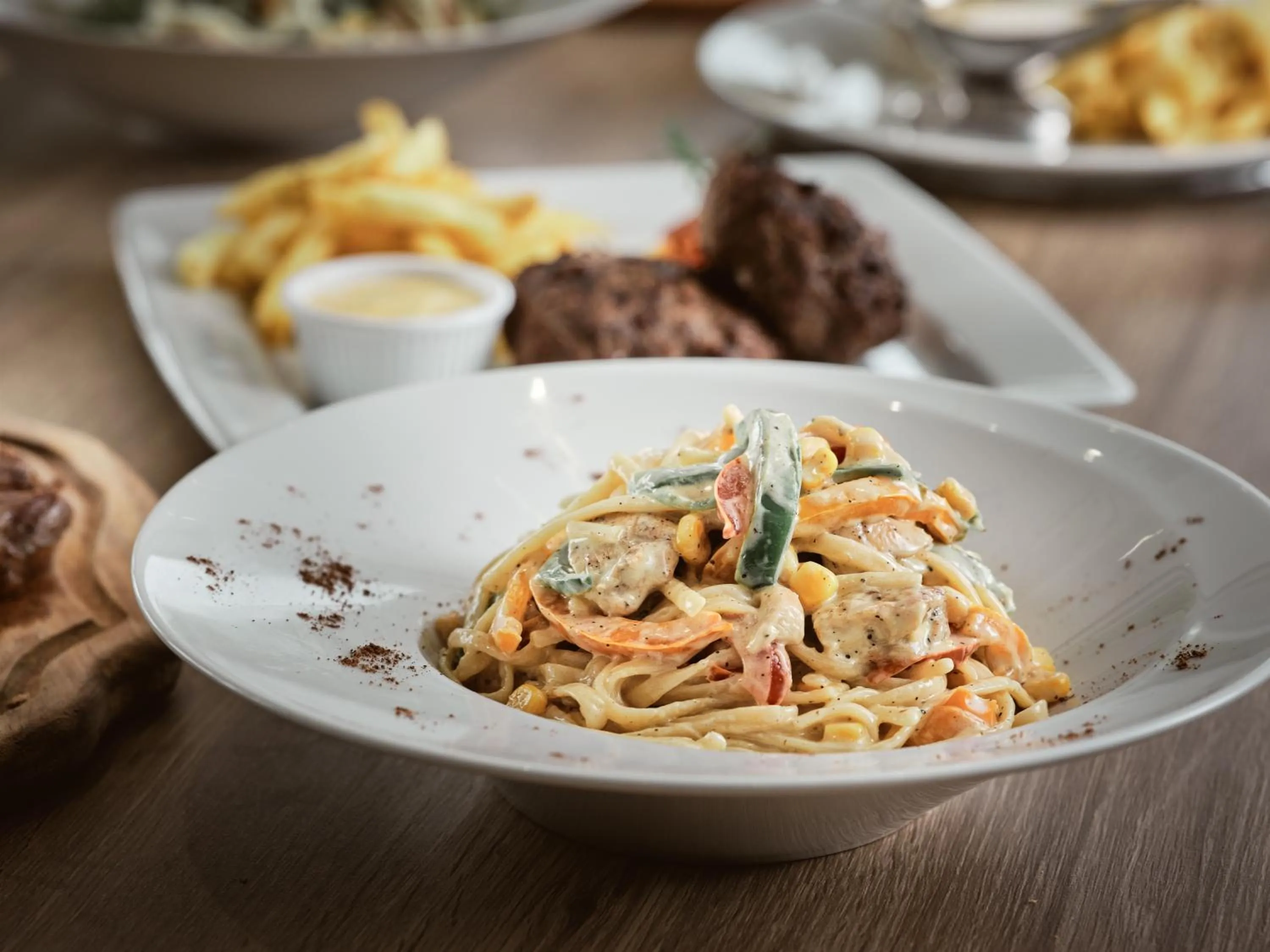 Food in Zante Atlantis Hotel