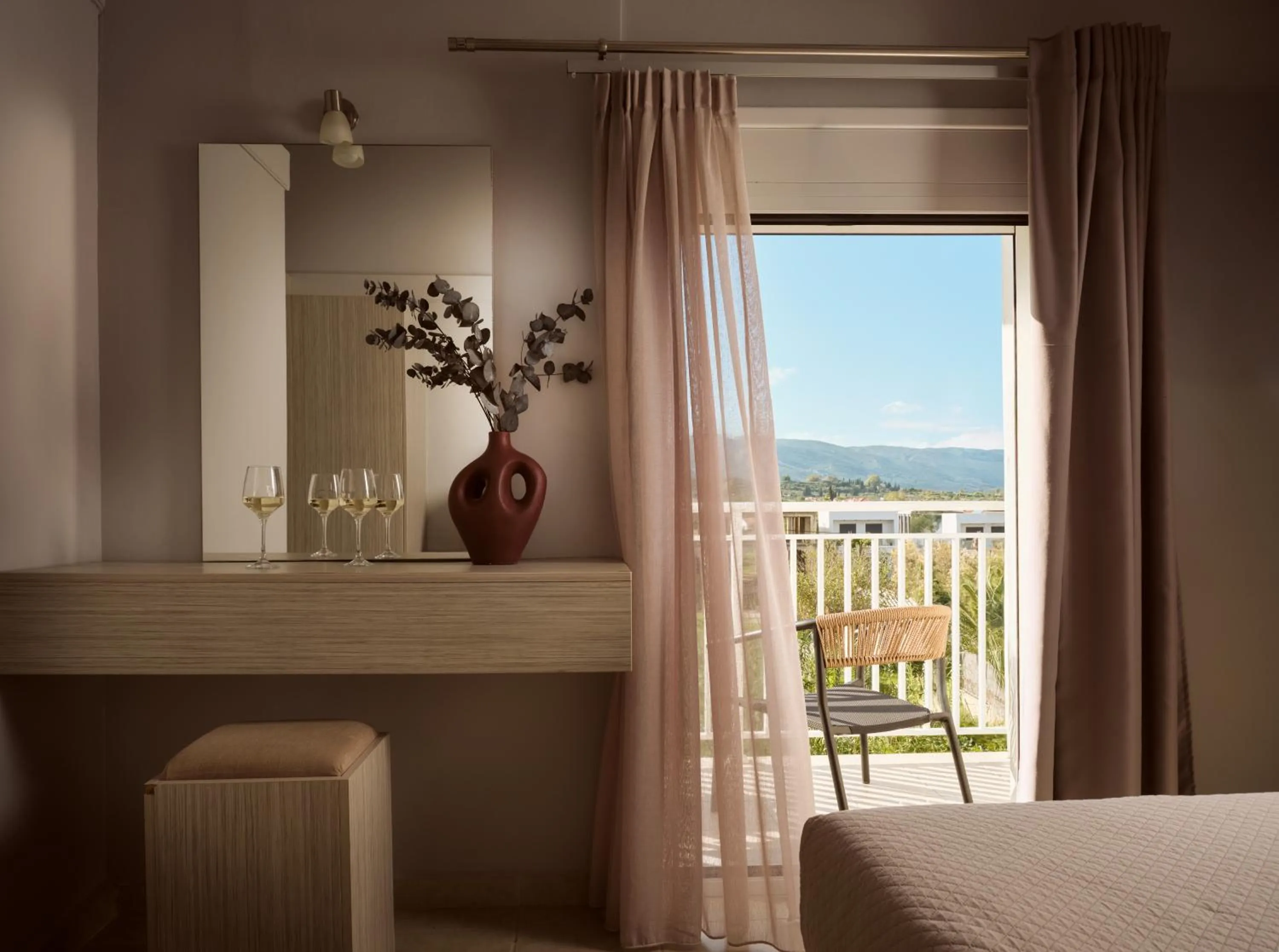 Bedroom, Bed in Zante Atlantis Hotel