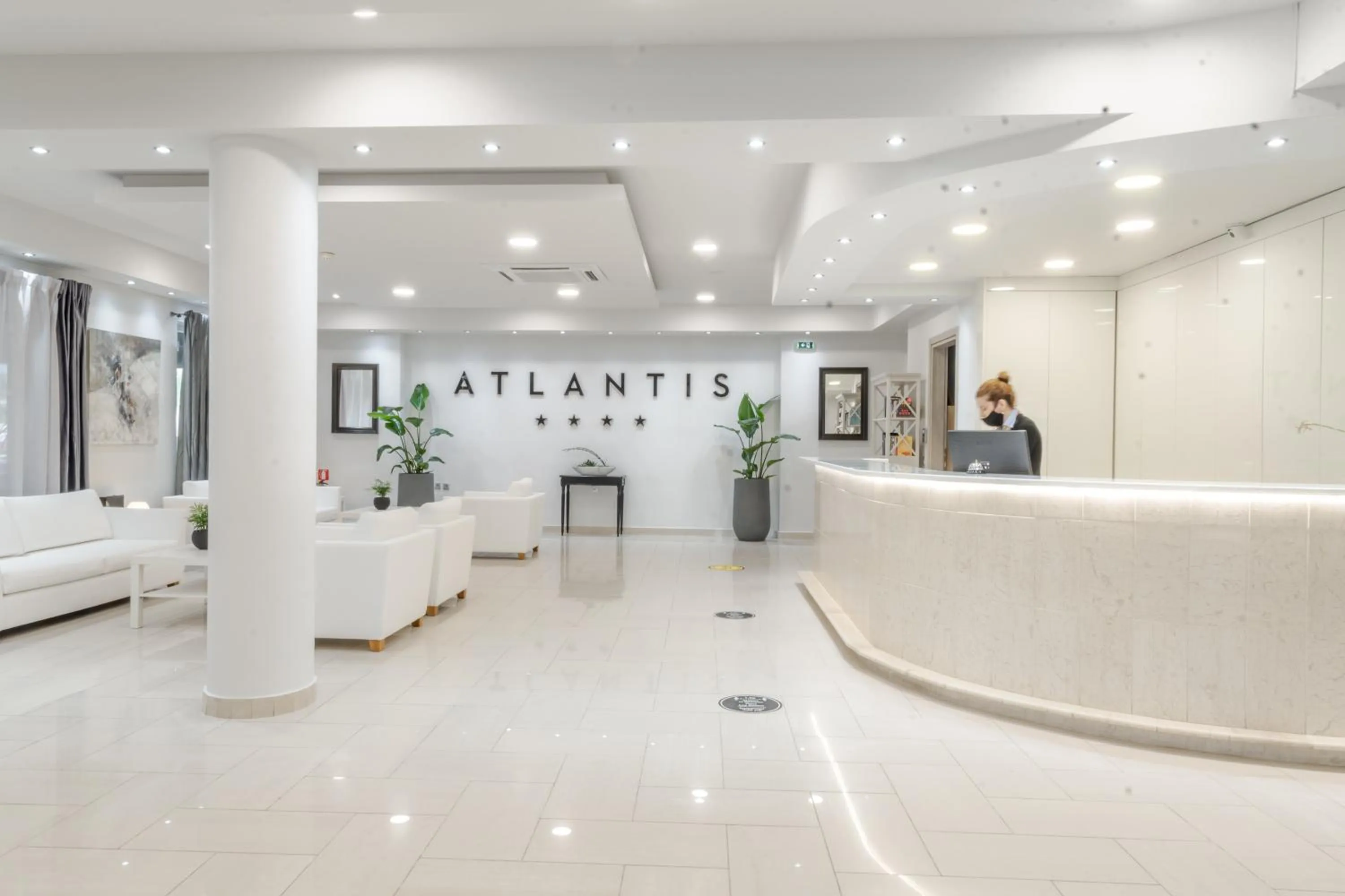 Lobby or reception in Zante Atlantis Hotel
