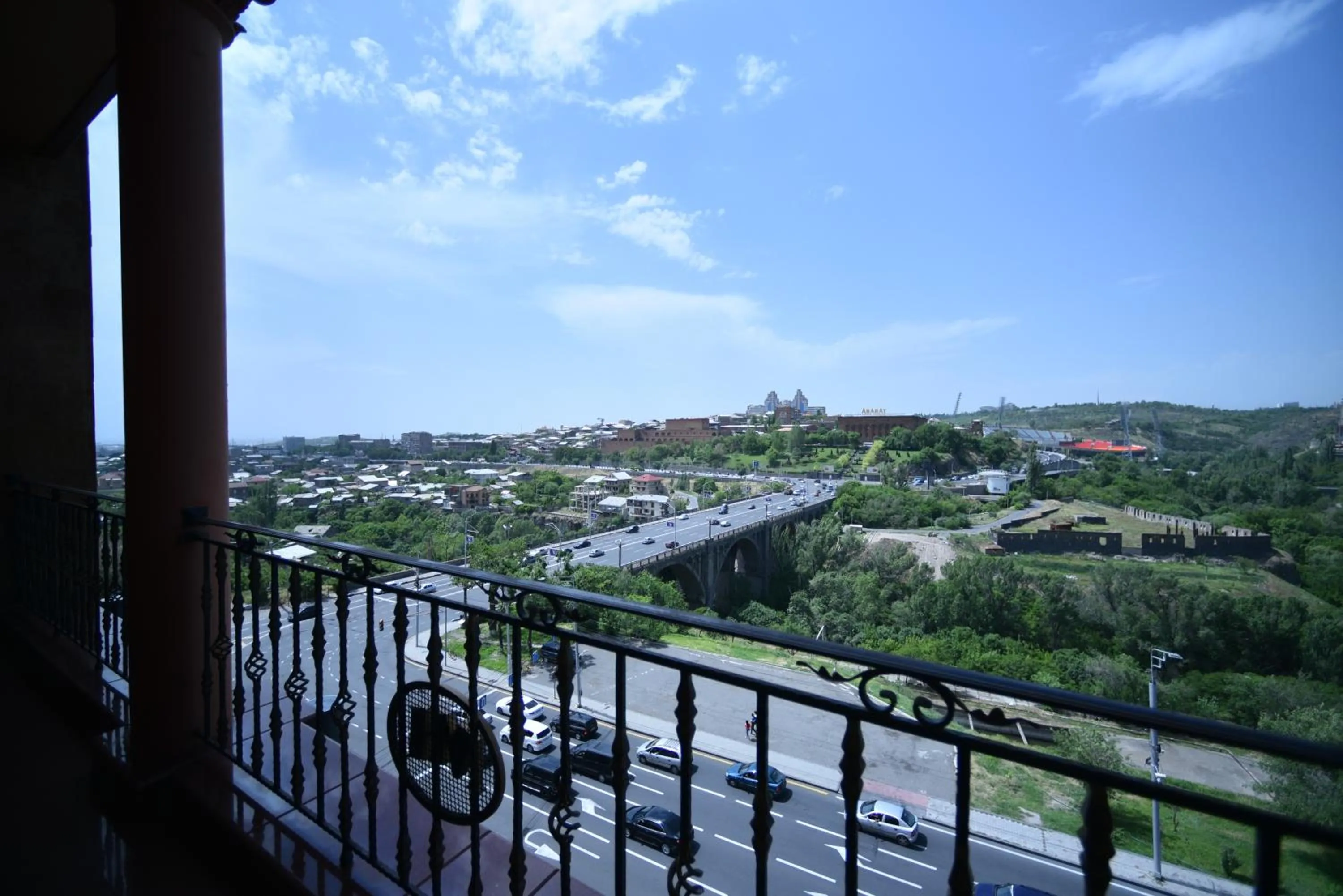Balcony/Terrace in METROPOL HOTEL Yerevan