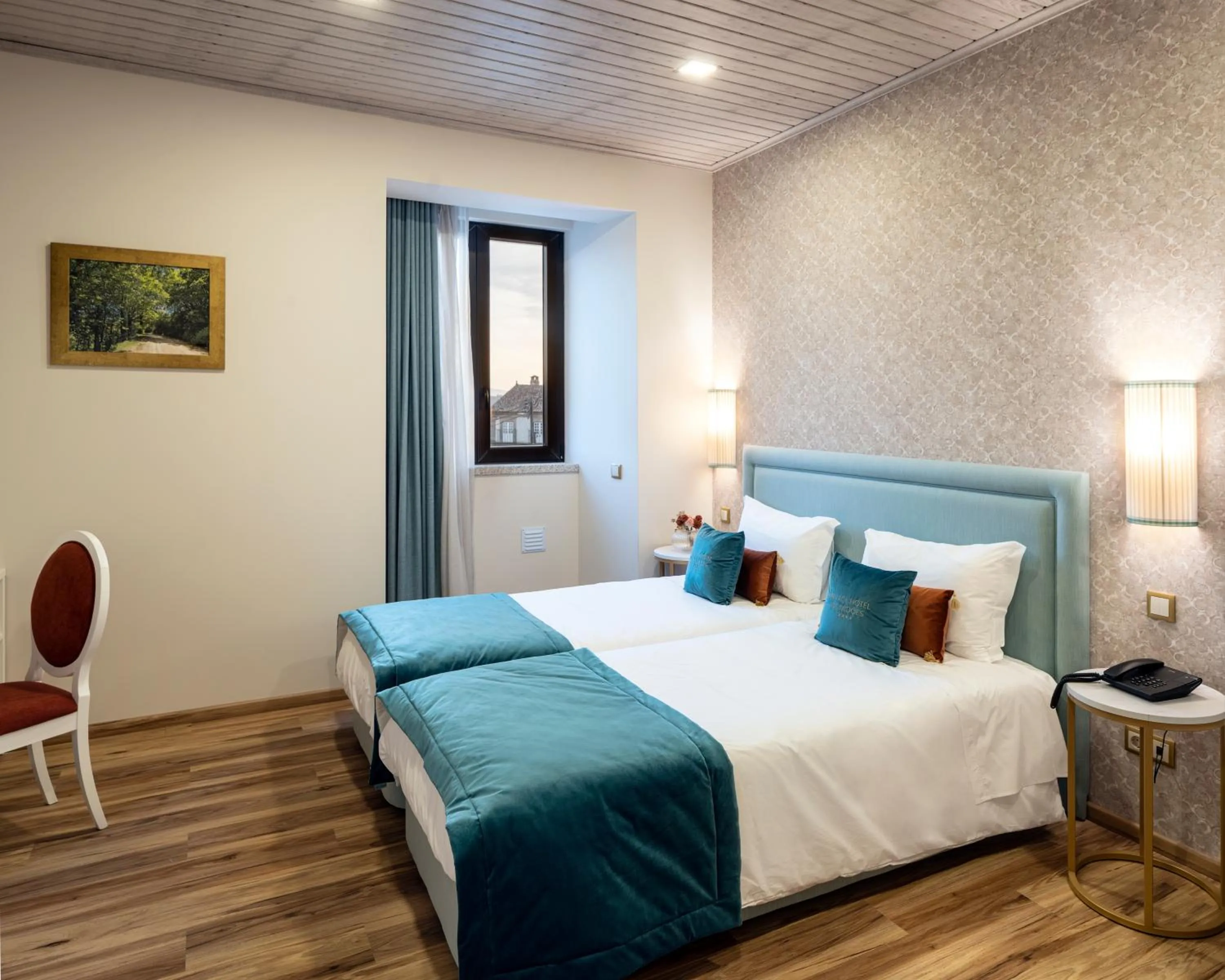 Bedroom, Bed in Palace Hotel de Midões