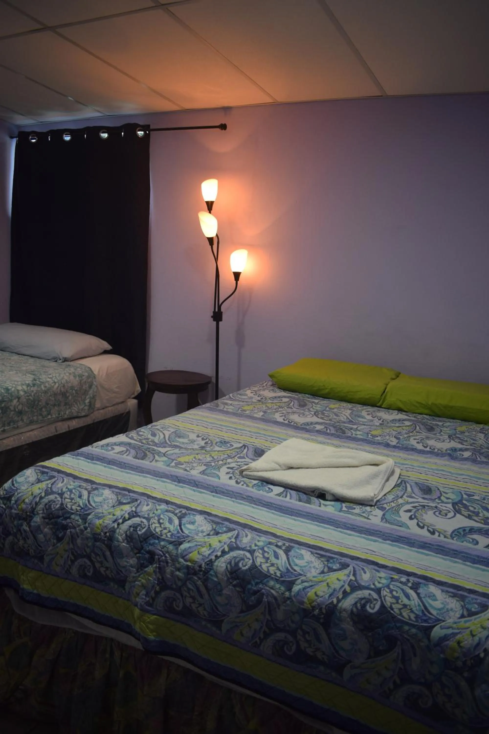 Bed in Volcano Hostal y Restaurante