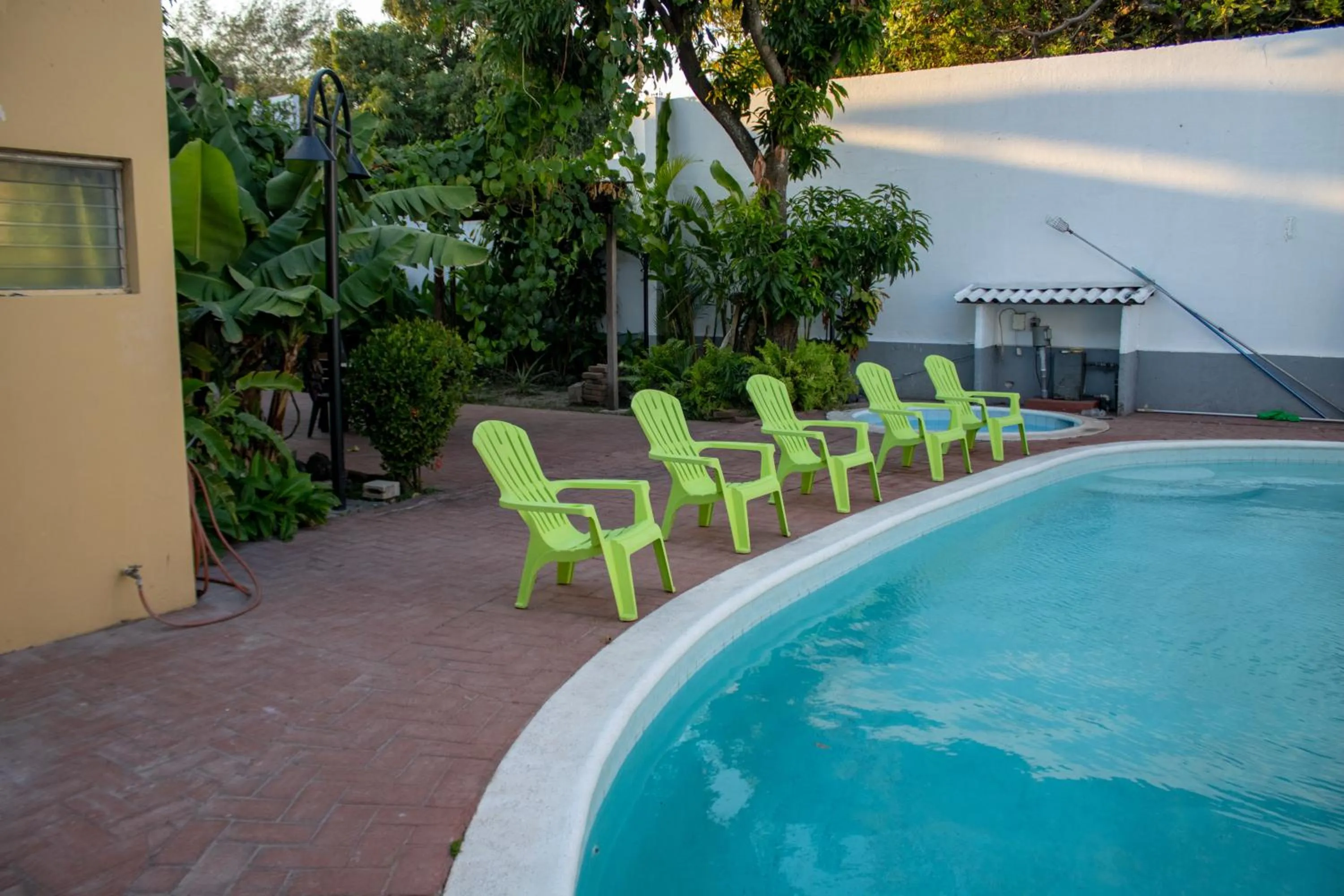 Swimming pool in Volcano Hostal y Restaurante
