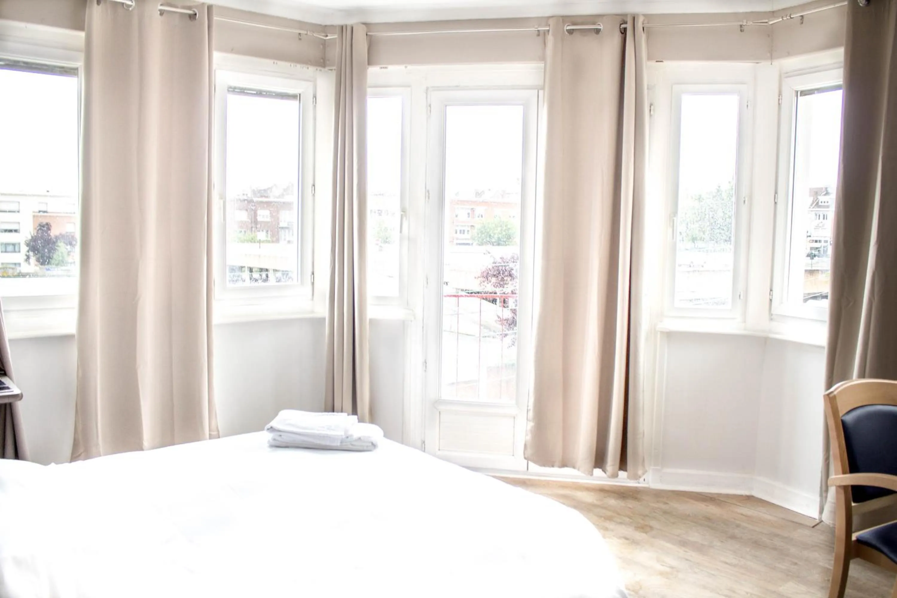 Bed in Hotel Le Jardin