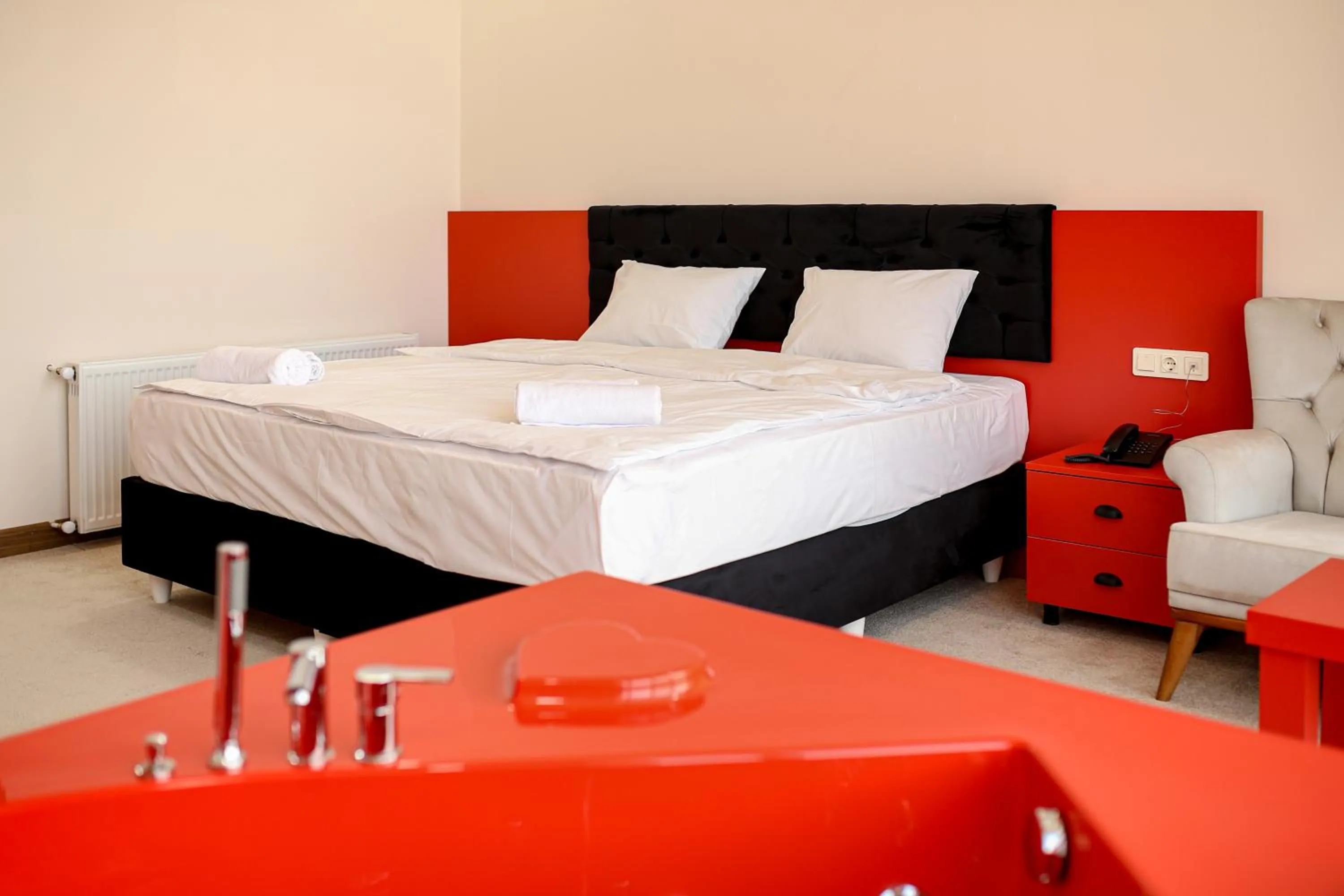 Bed in Chateau Milisi