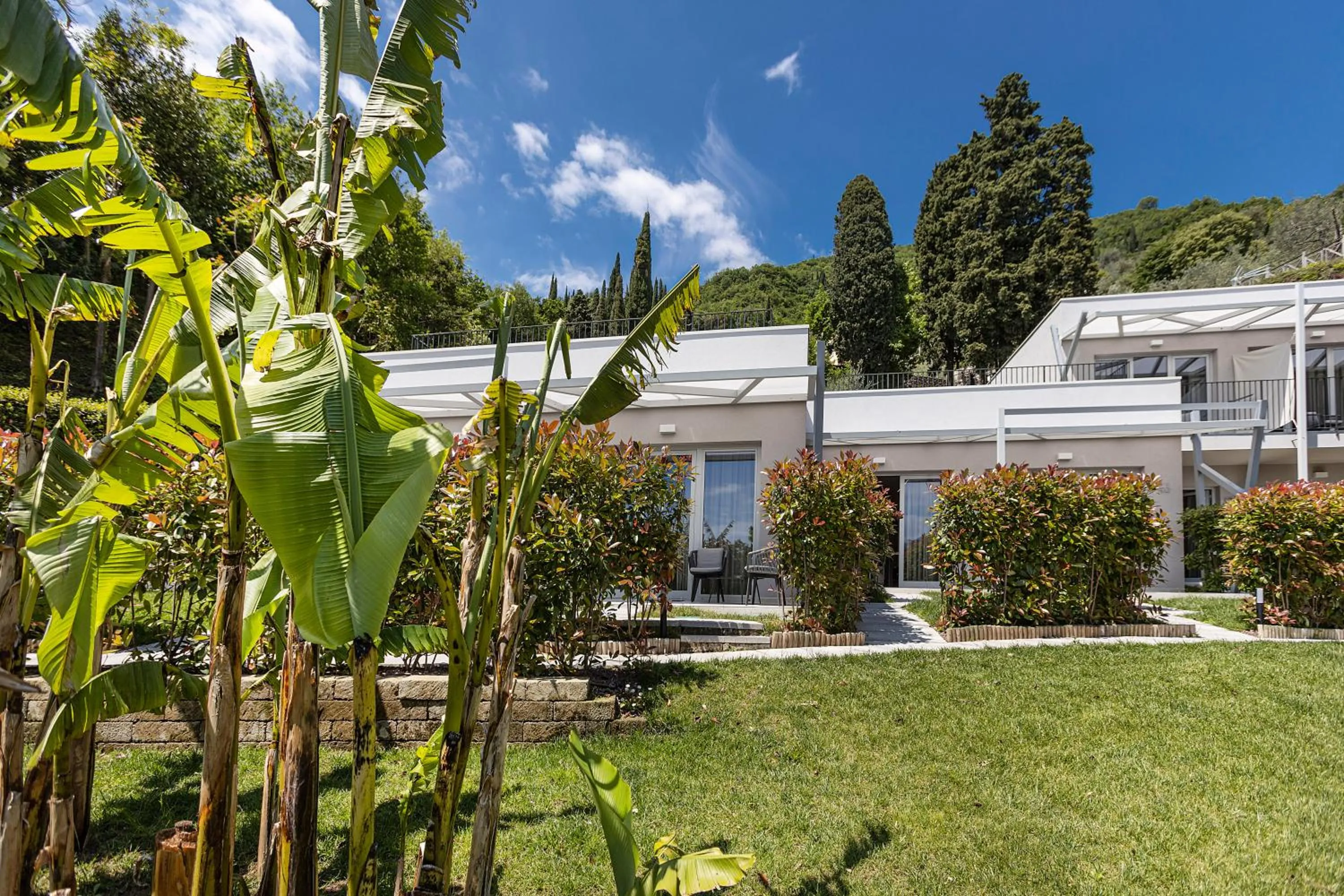 Garden view in Hotel Livia