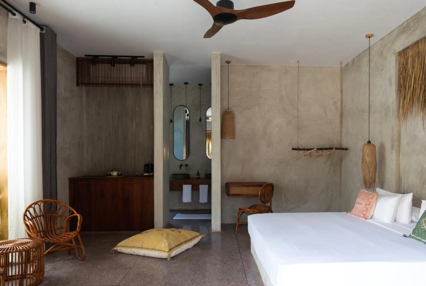Bed in Be Zanzibar Boutique Hotel