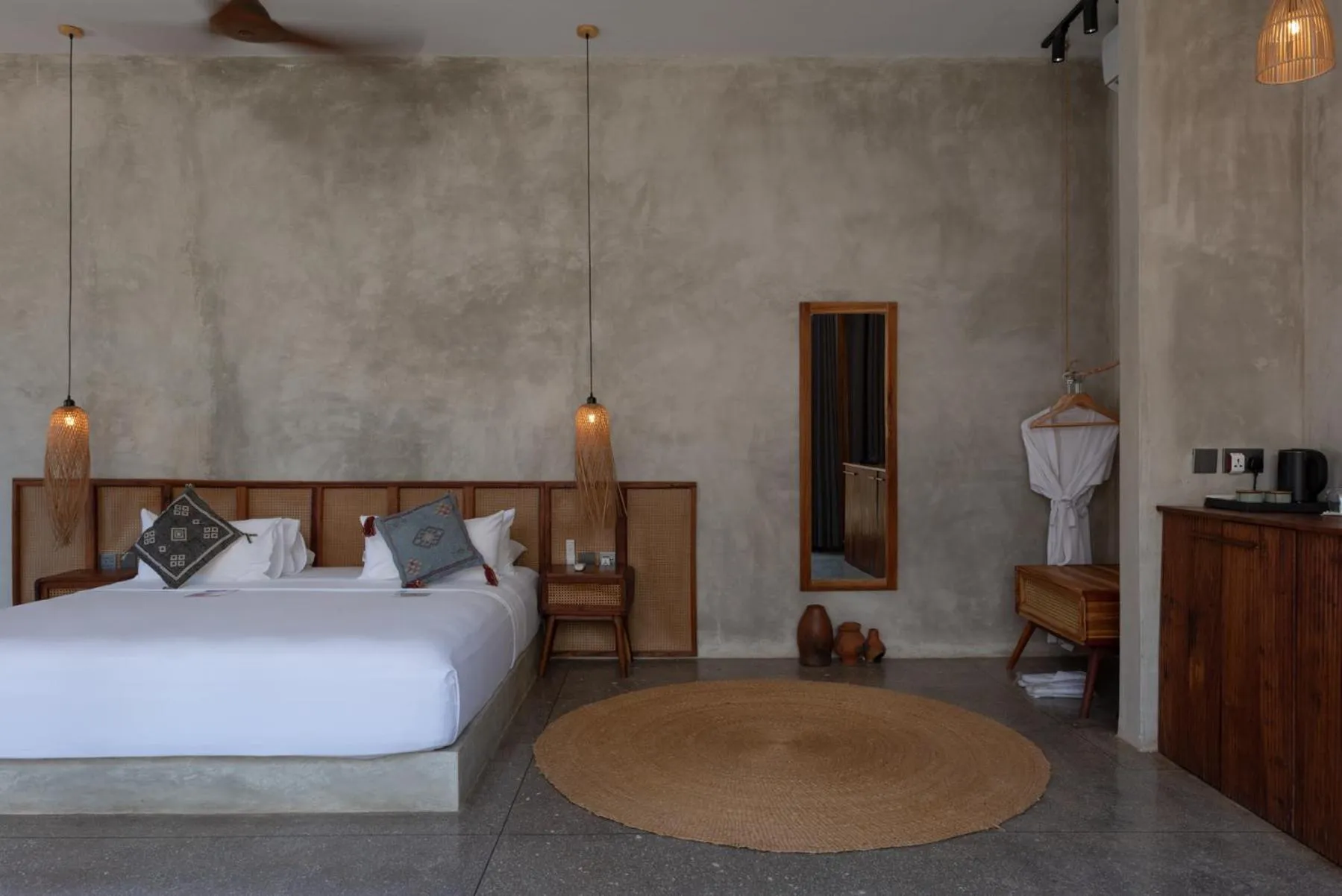 Bed in Be Zanzibar Boutique Hotel