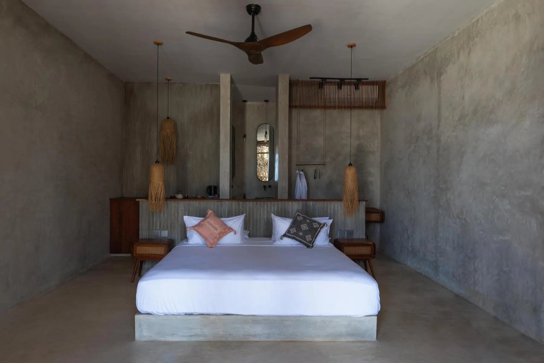 Bed in Be Zanzibar Boutique Hotel