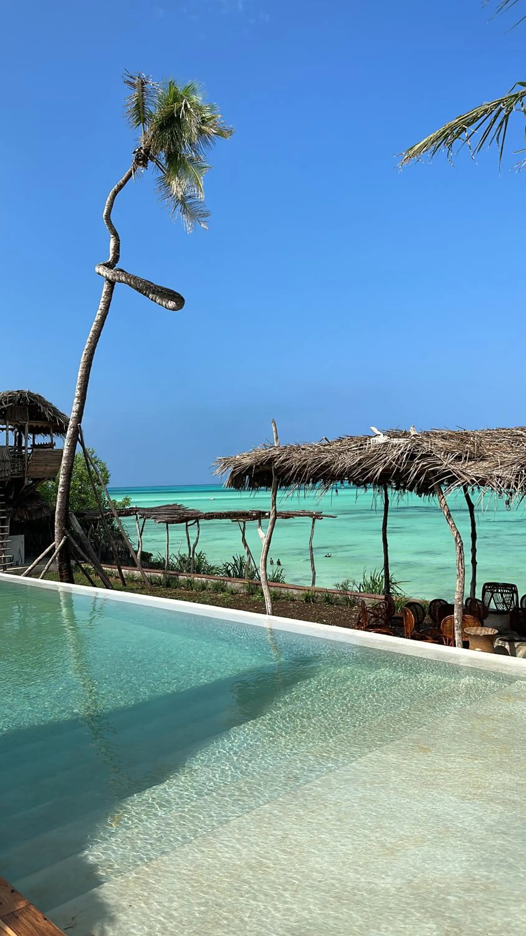Swimming pool in Be Zanzibar Boutique Hotel