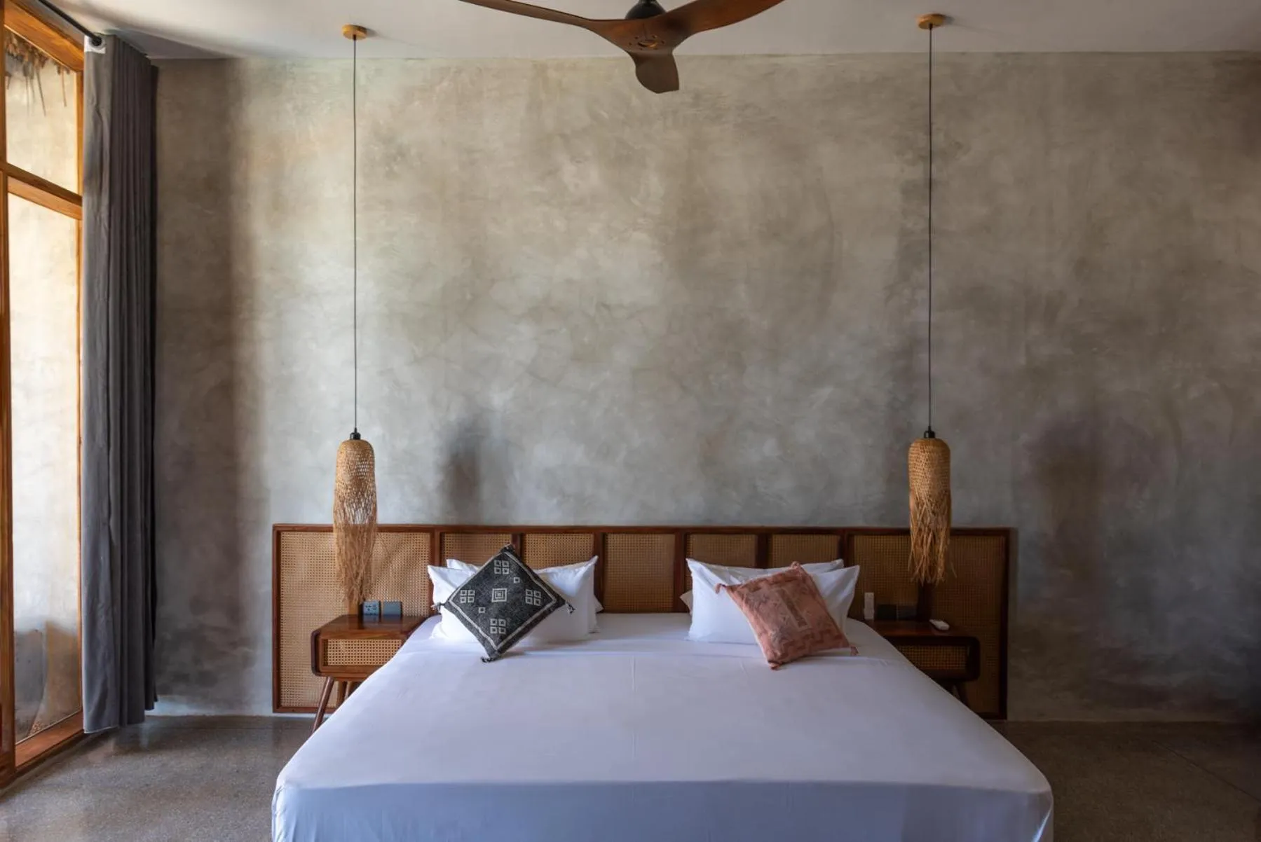 Bed in Be Zanzibar Boutique Hotel