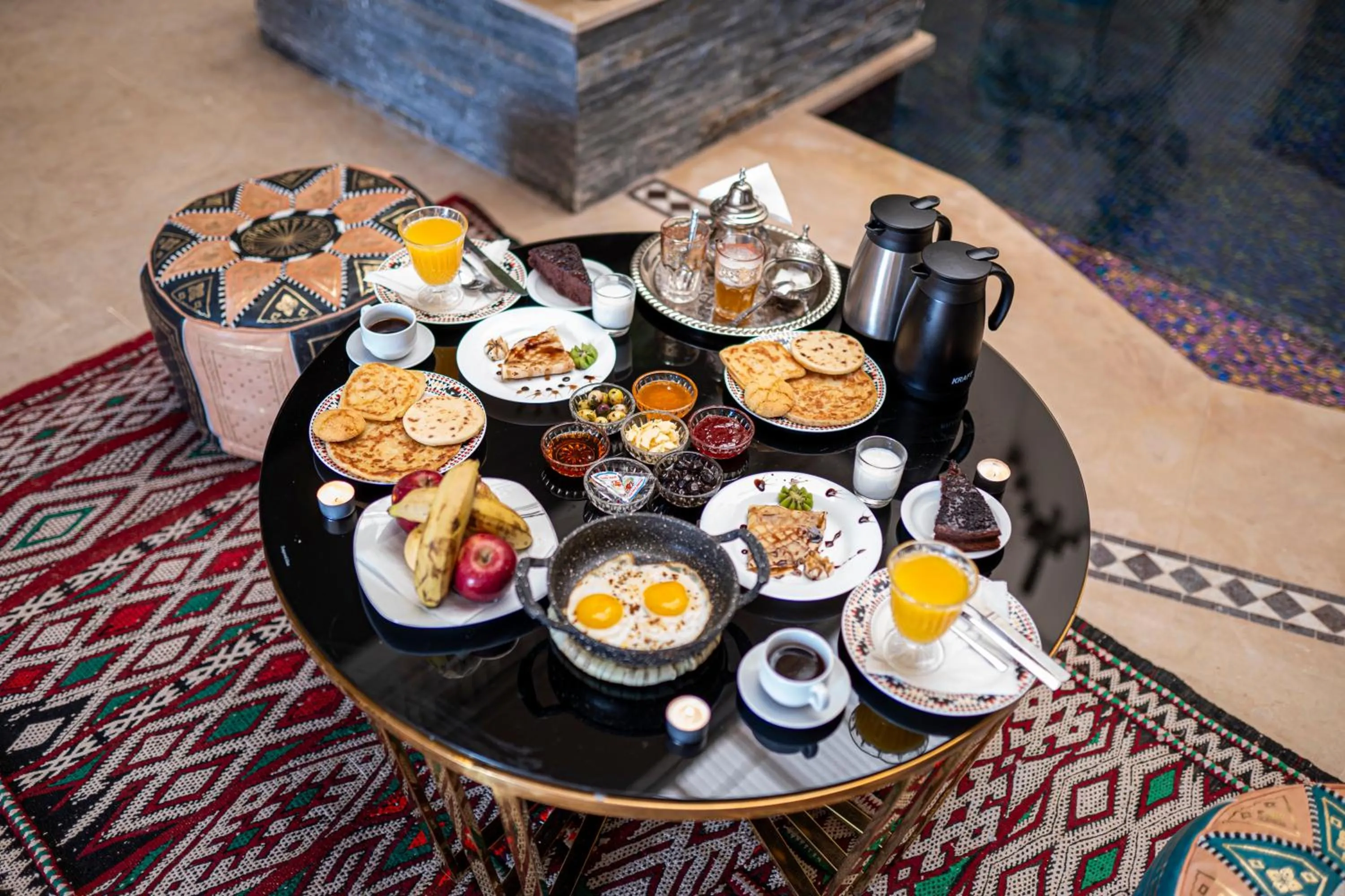 Breakfast in Riad Kenza