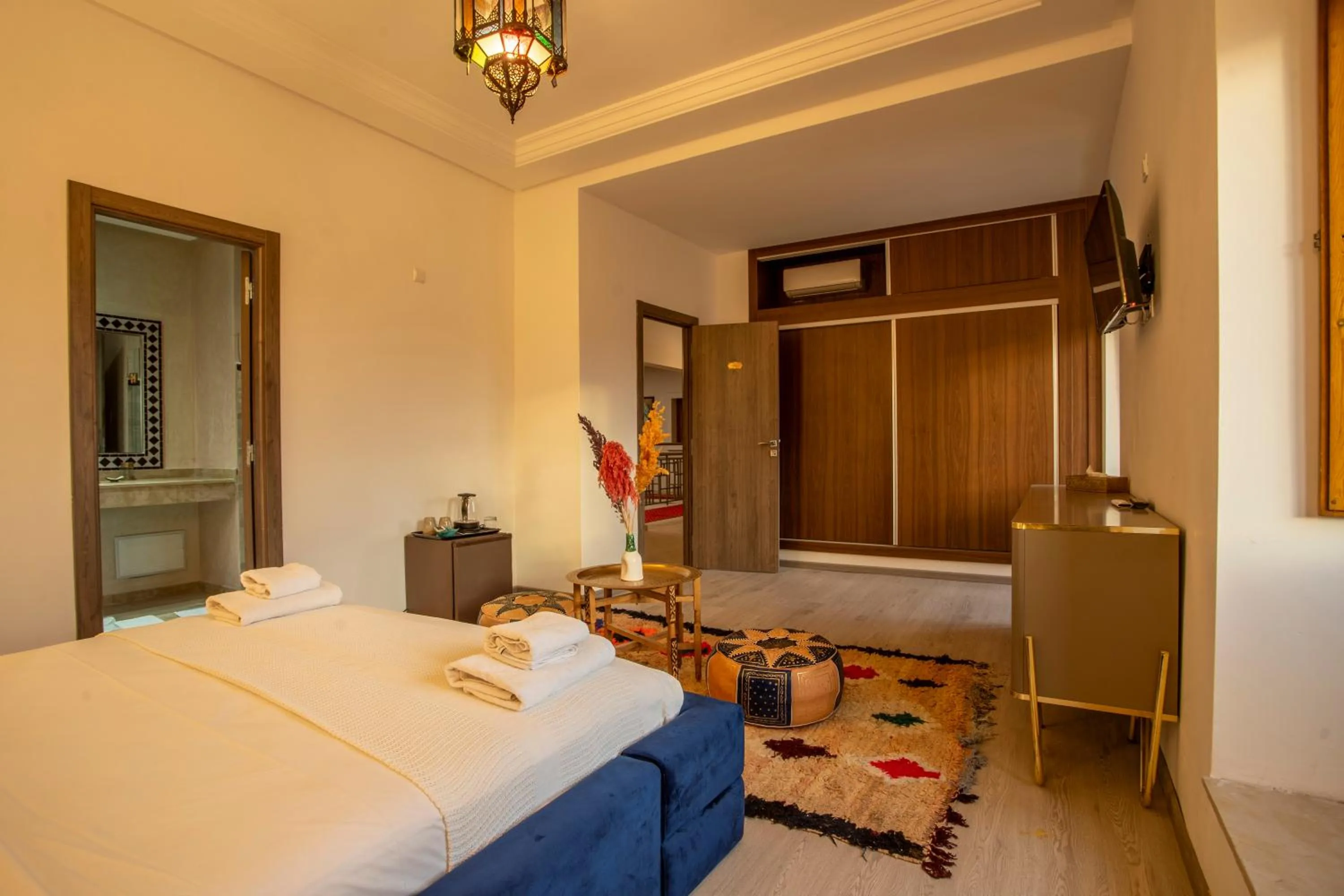 Bedroom, Bed in Riad Kenza