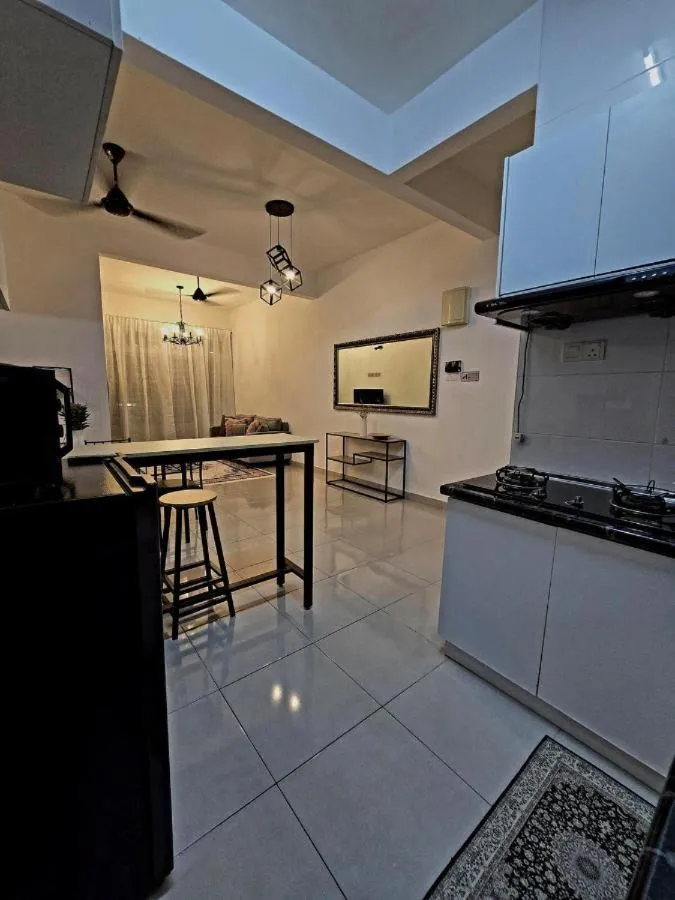 Kitchen or kitchenette in Homestay D'Casa, Apartment In Sepang, KLIA