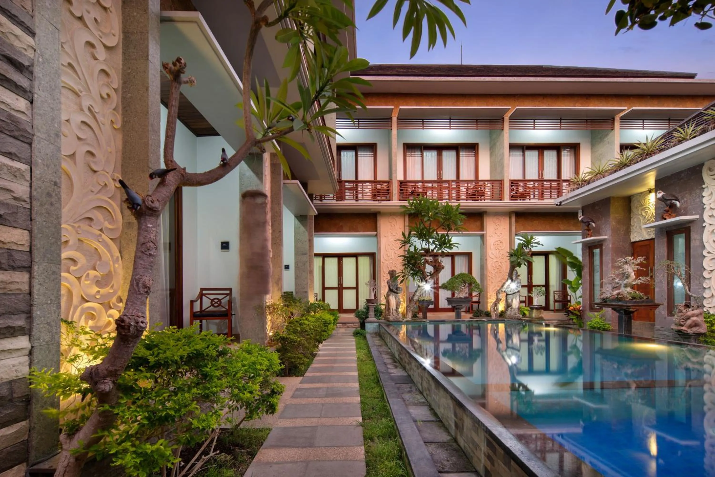 Garden in Jineswari Kuta by Kamara