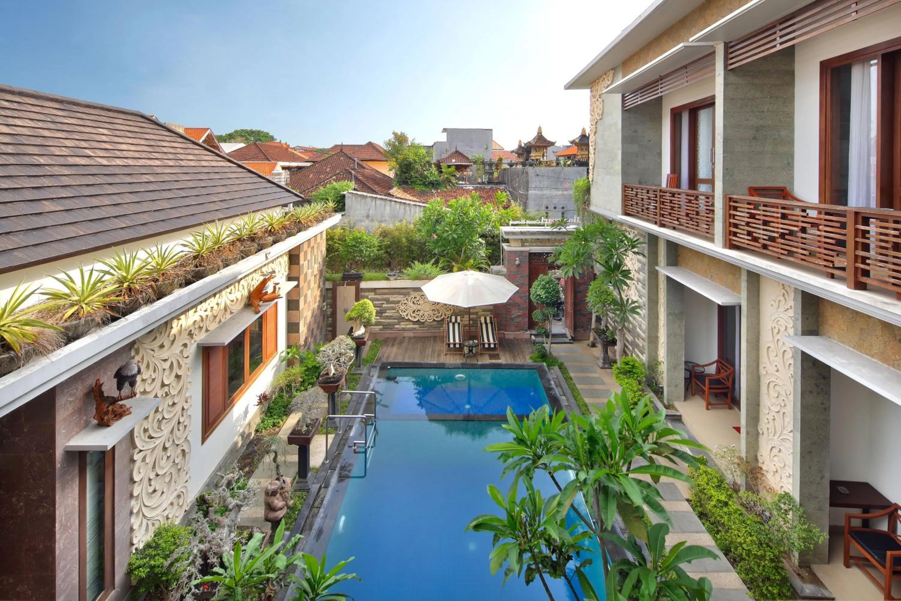 Swimming pool in Jineswari Kuta by Kamara