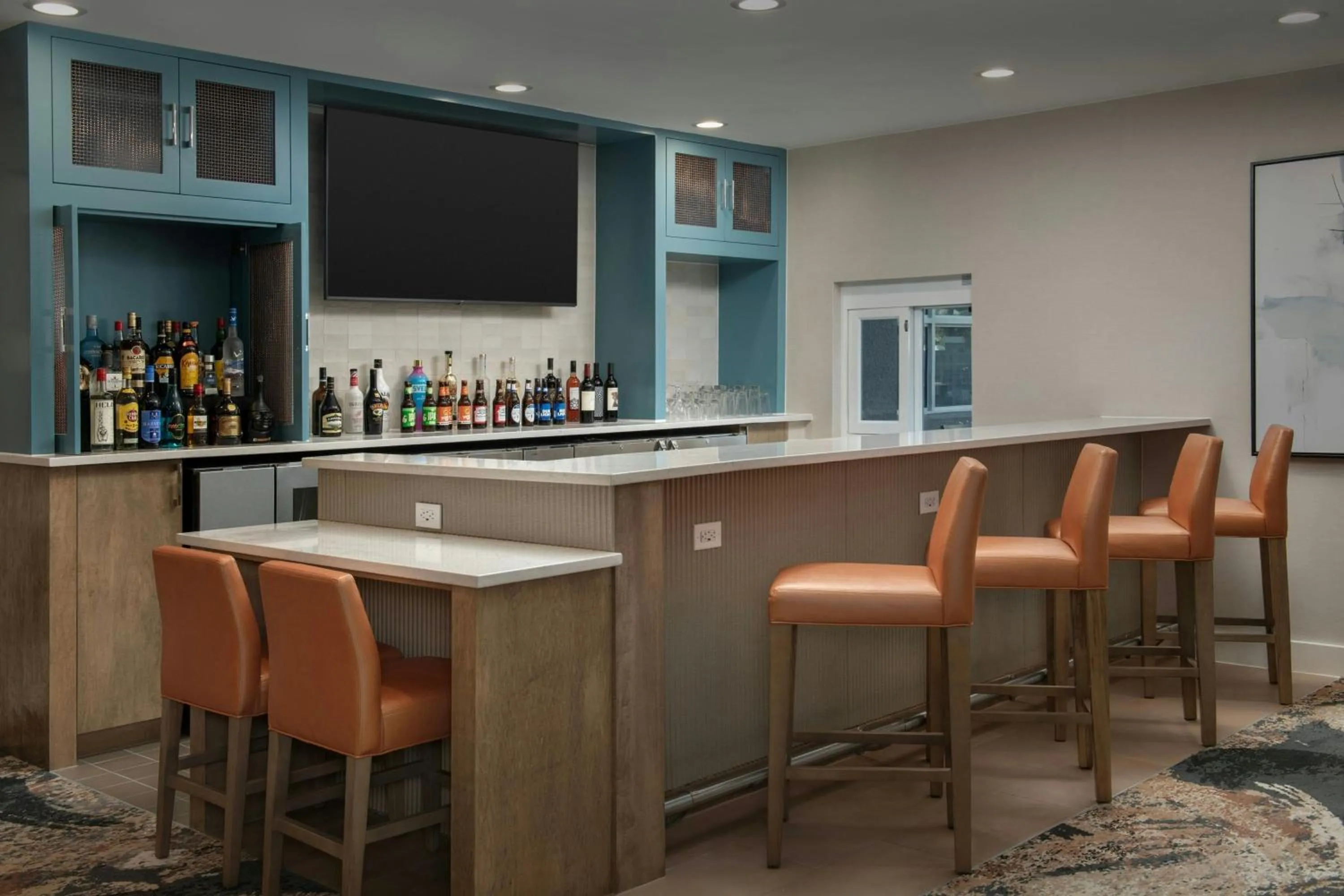 Lounge or bar in Residence Inn by Marriott Fort Lauderdale Airport & Cruise Port