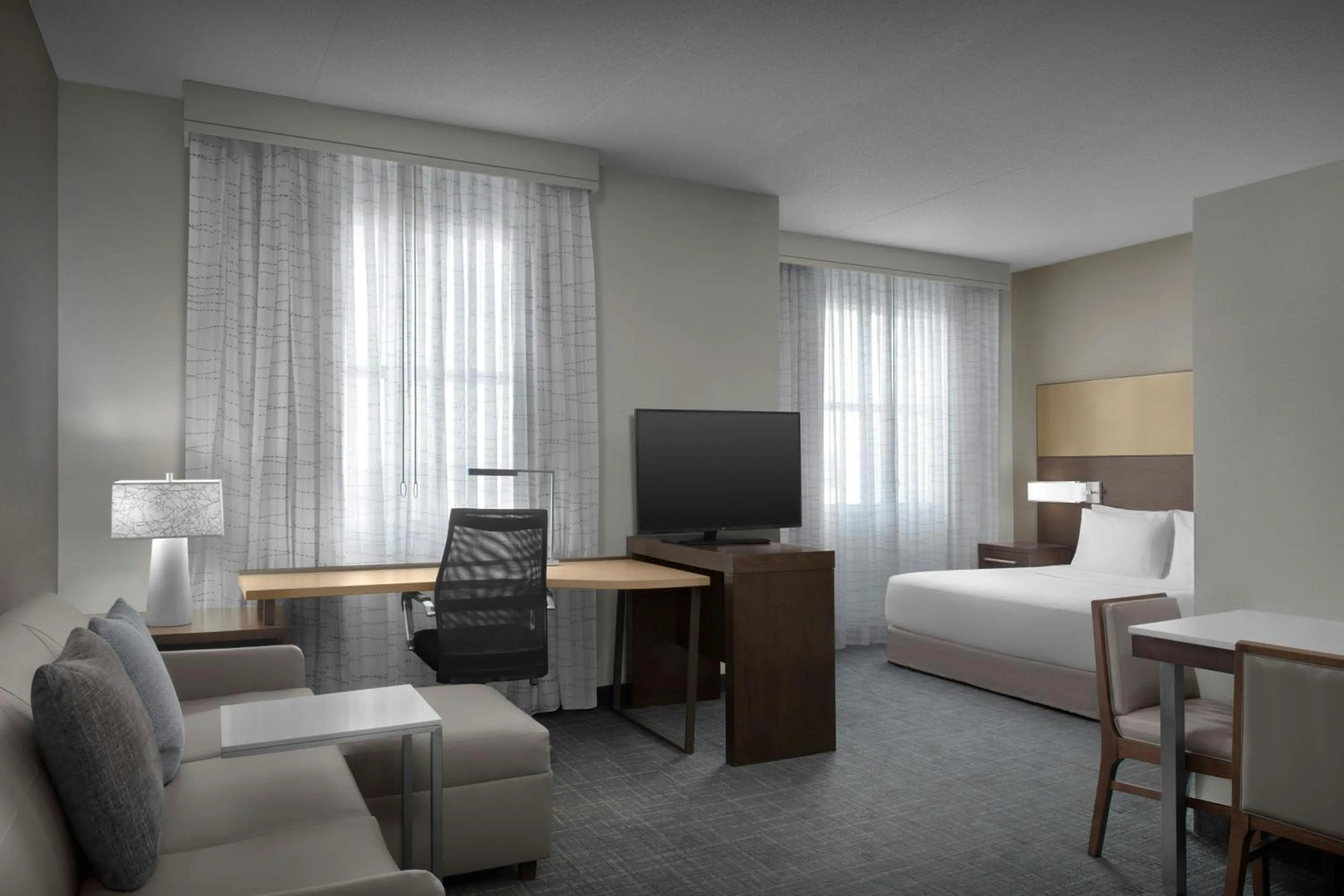 Photo of the whole room, Bed in Residence Inn by Marriott Fort Lauderdale Airport & Cruise Port