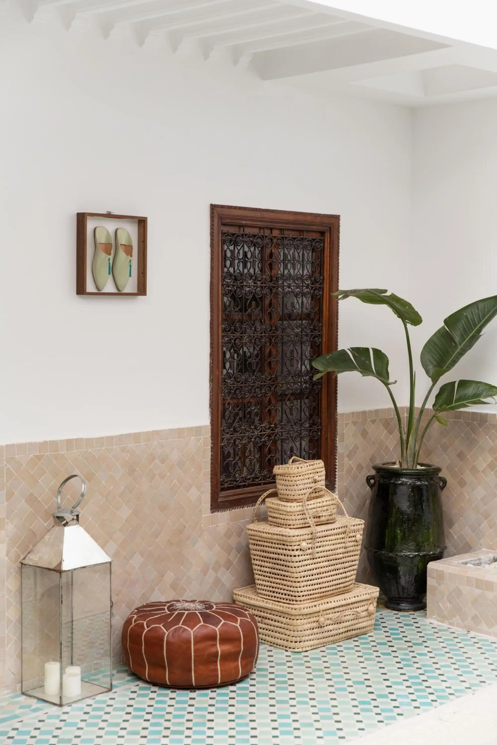 Patio in Riad of the Moon