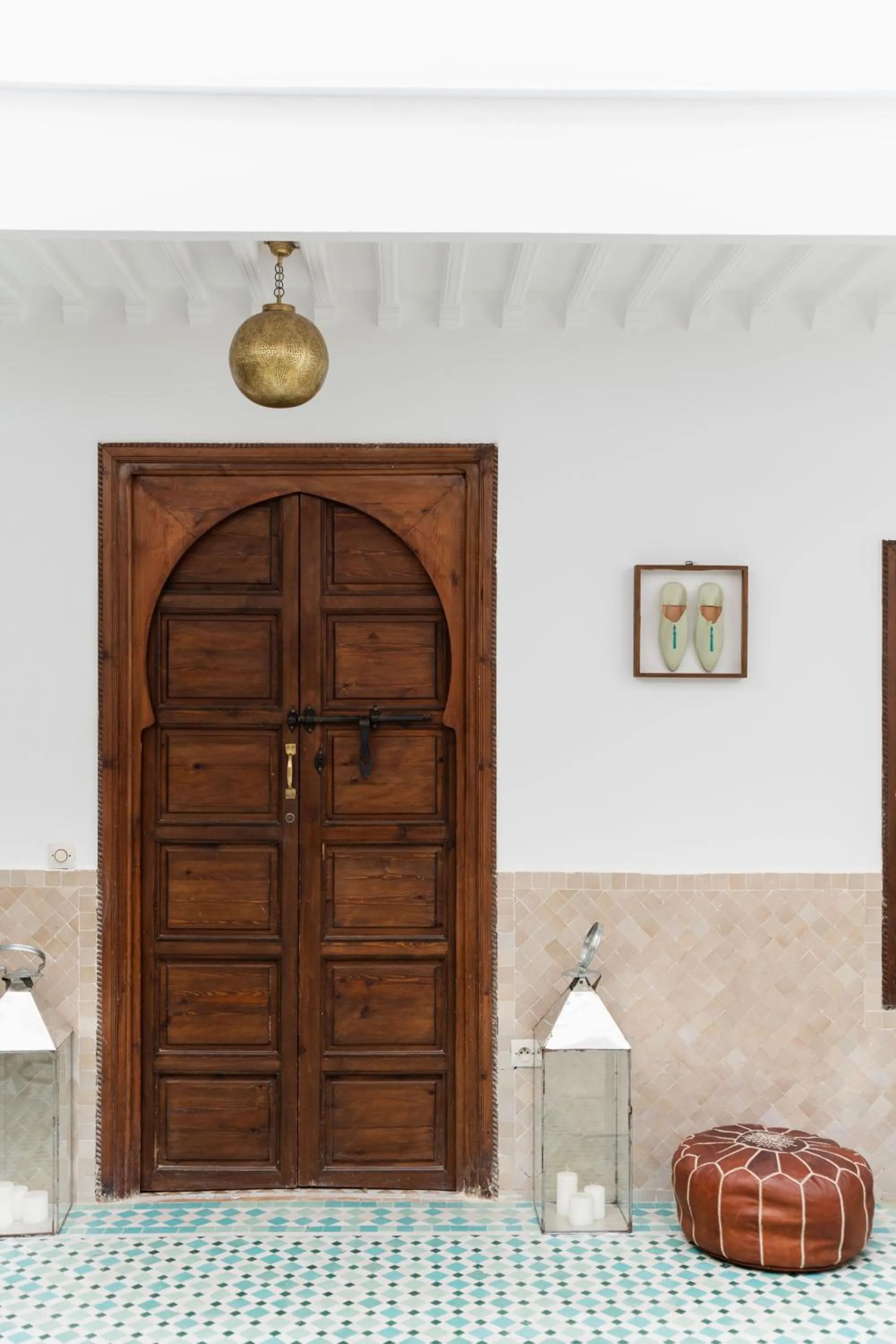 Patio in Riad of the Moon