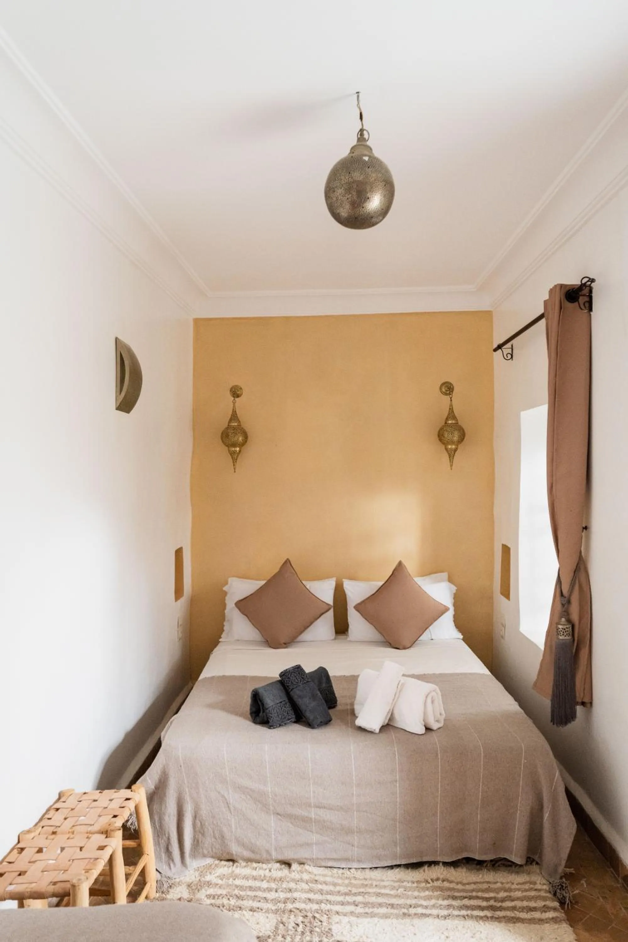 Bed in Riad of the Moon