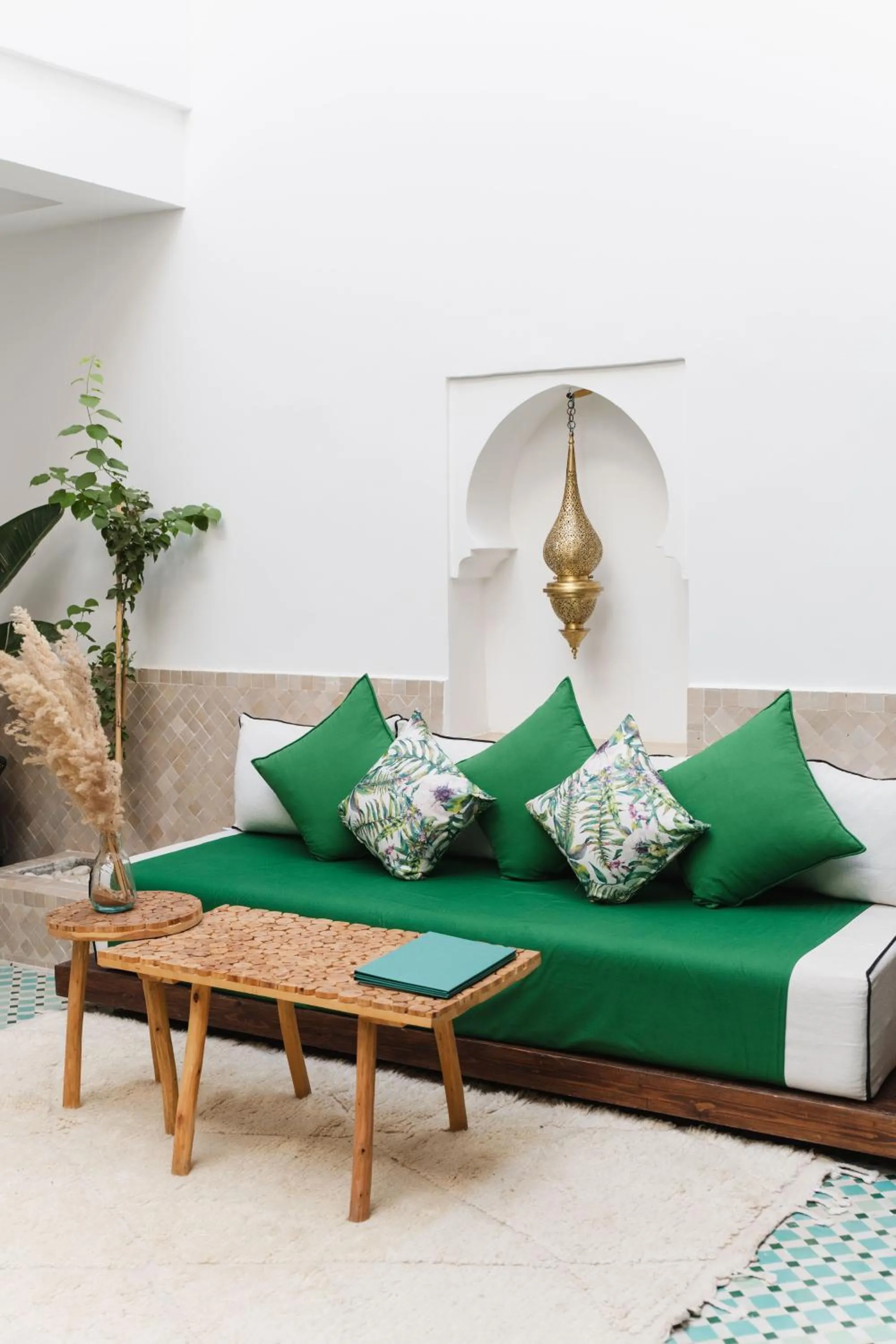 Lobby or reception in Riad of the Moon