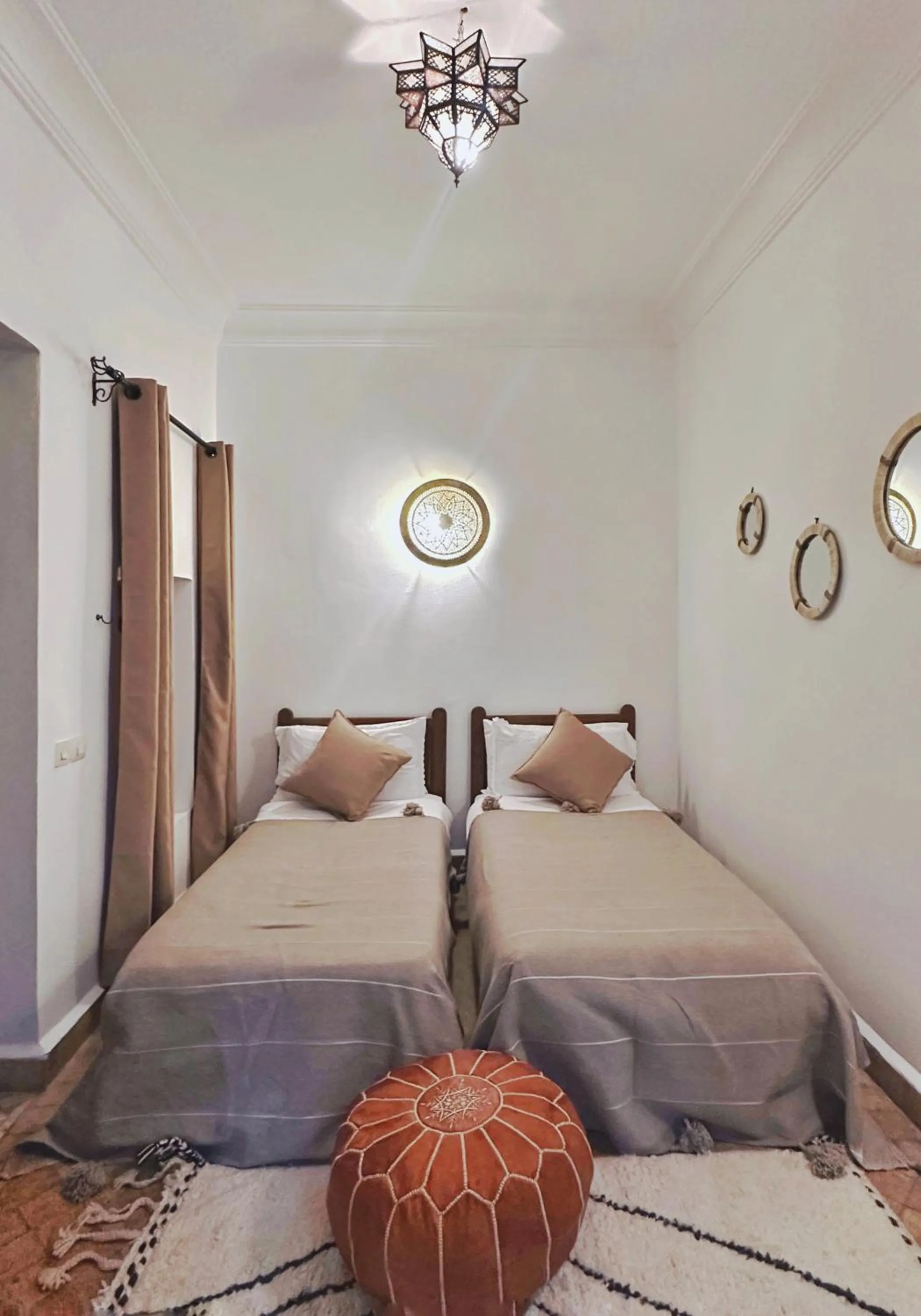 Bed in Riad of the Moon