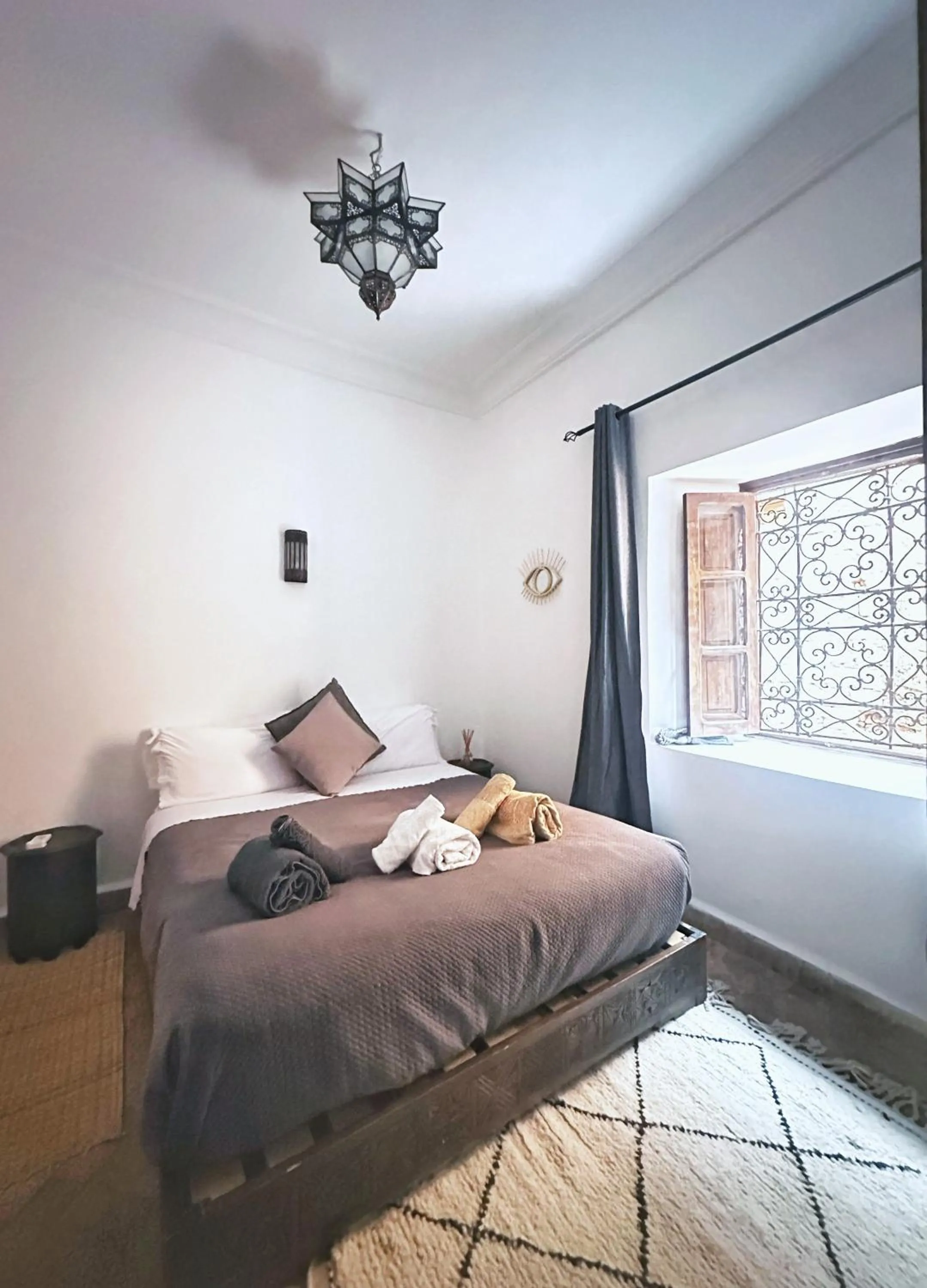 Bed in Riad of the Moon