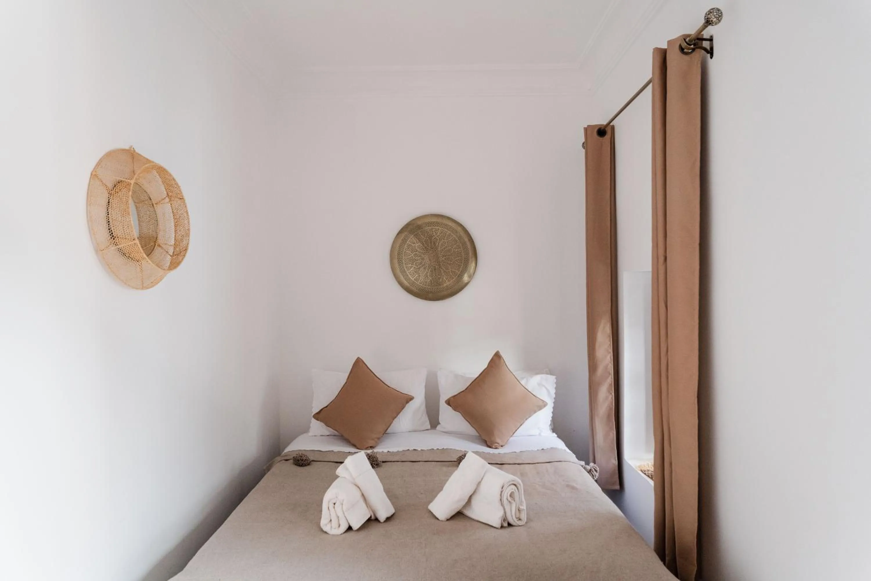 Bed in Riad of the Moon