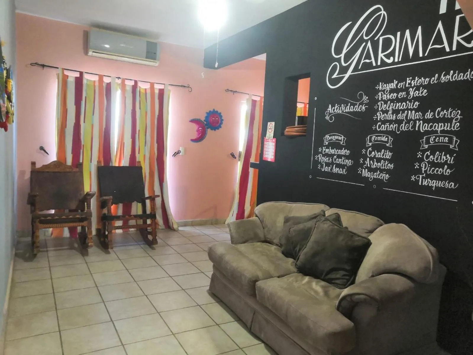 Living room in Garimar Condominios en San Carlos