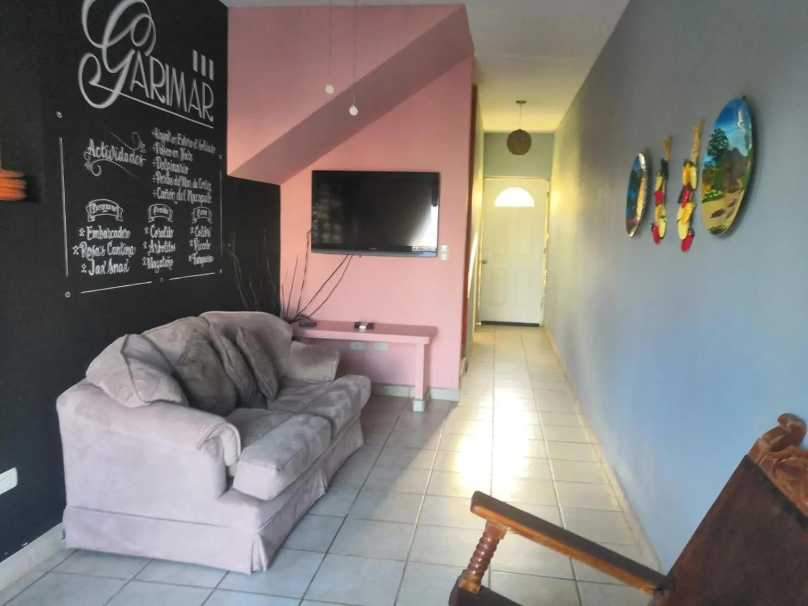 Living room in Garimar Condominios en San Carlos