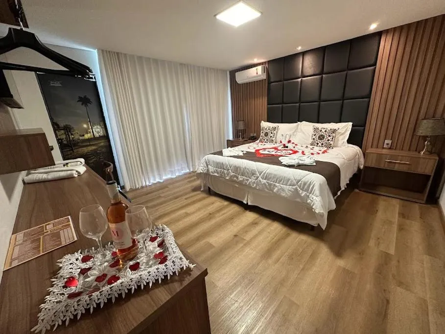 Bed in Pousada Circuito dos Inconfidentes