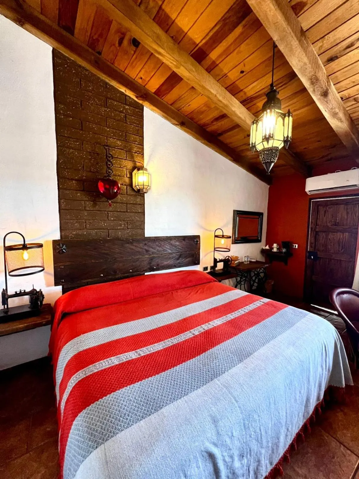 Bedroom, Bed in Hotel Mi Pueblito Tapalpa