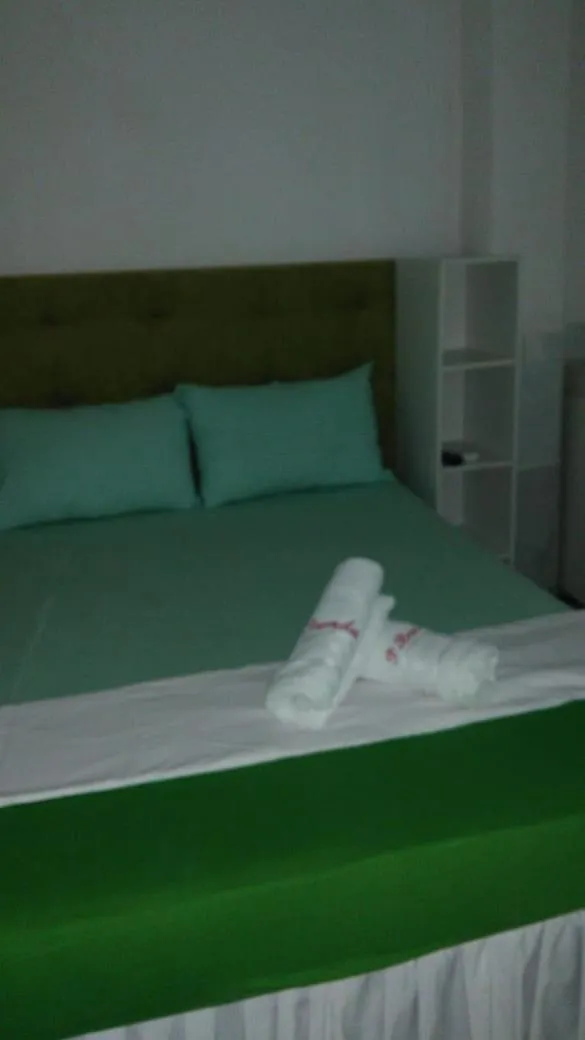 Bed in Pousada Brenda