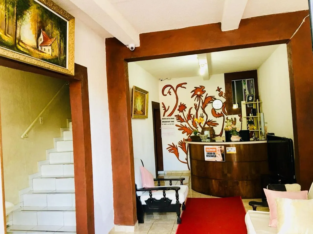 Lobby or reception in Pousada Brenda