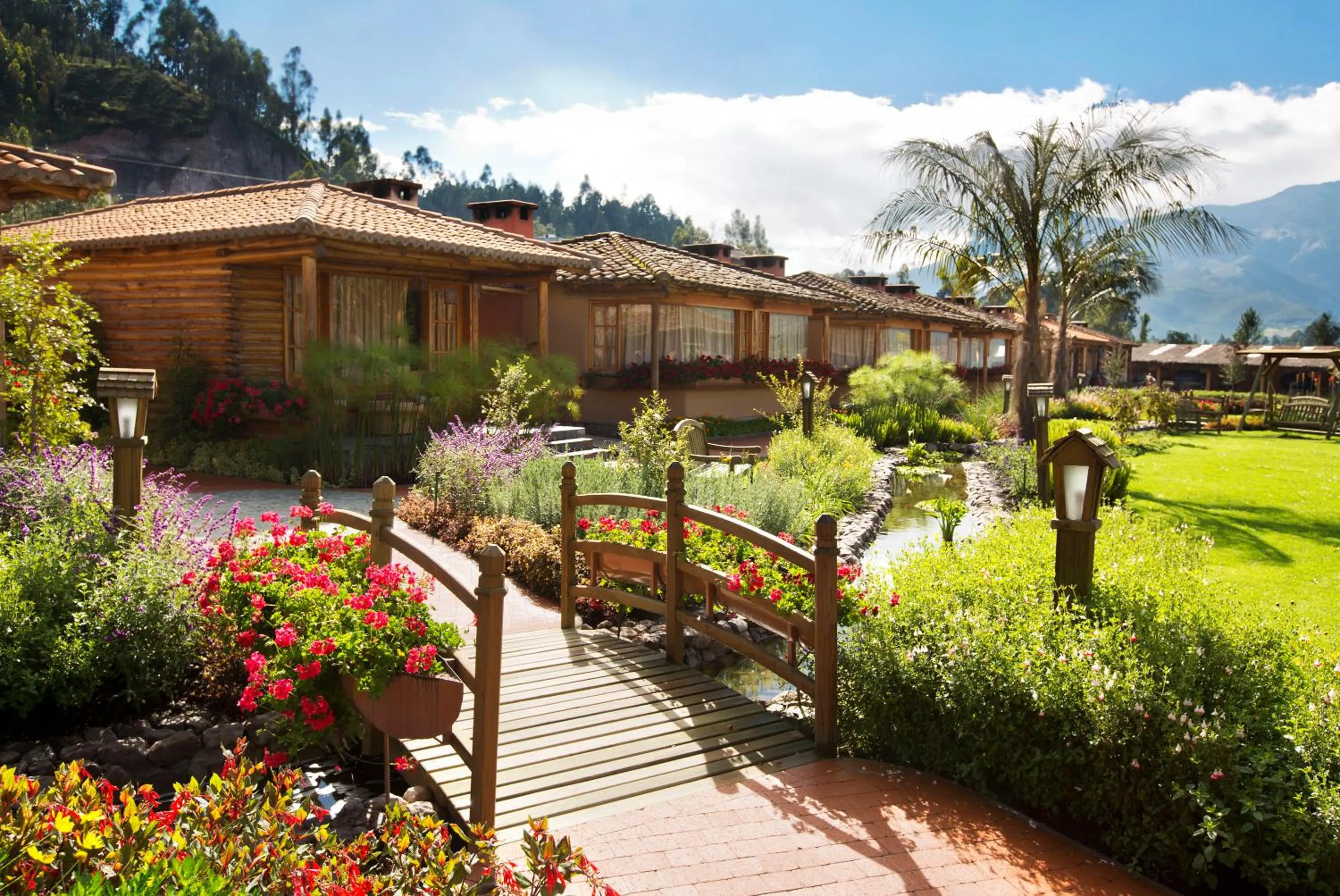 Family Room with Garden View in Hosteria Cabañas Del Lago