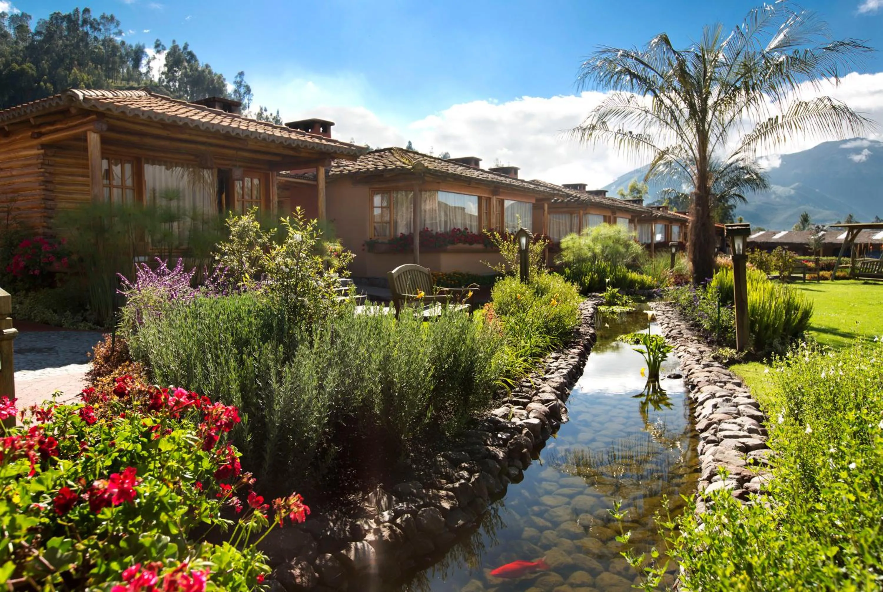 Double Room with Garden View in Hosteria Cabañas Del Lago