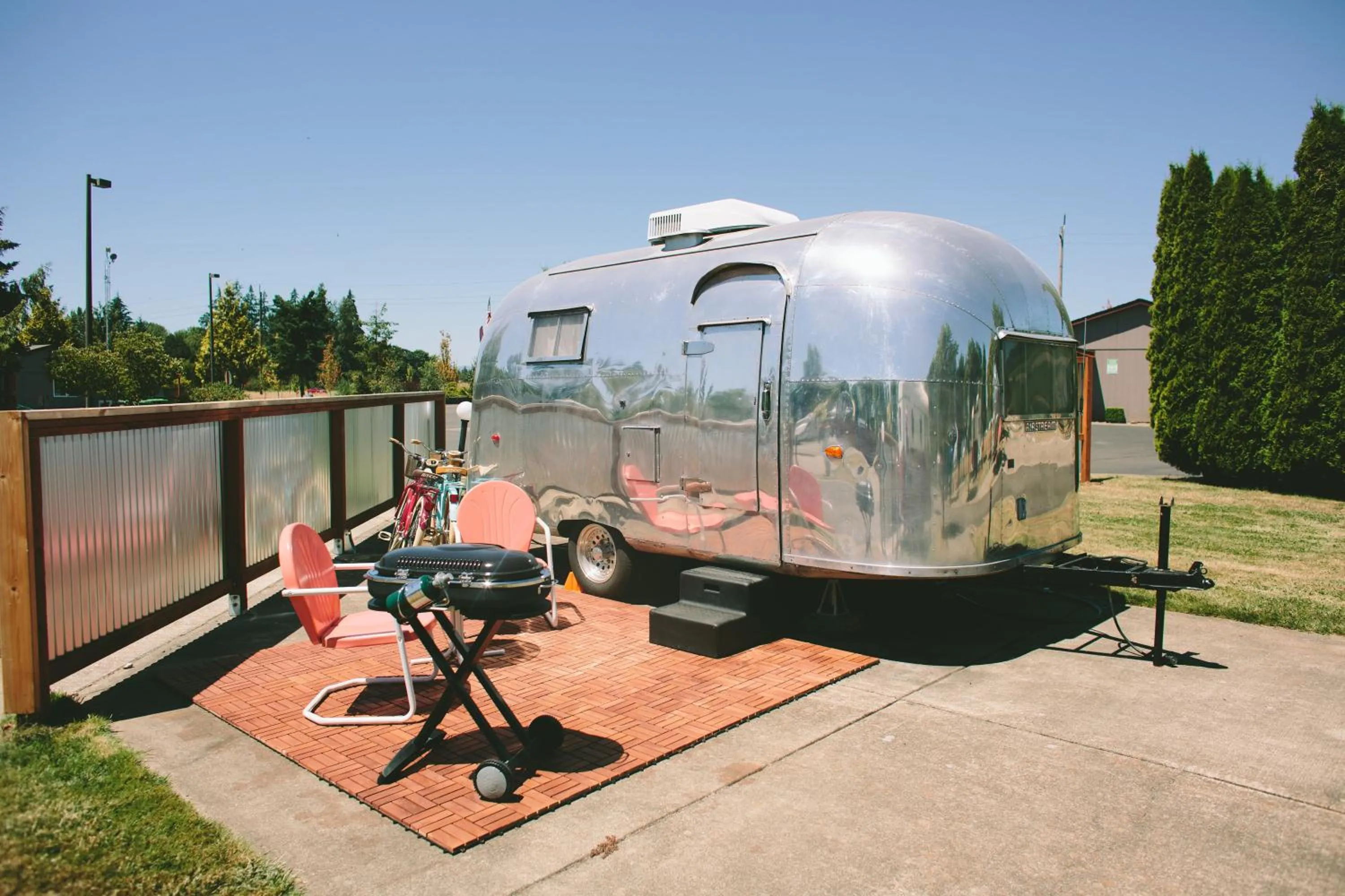 Facade/entrance in The Vintages Trailer Resort