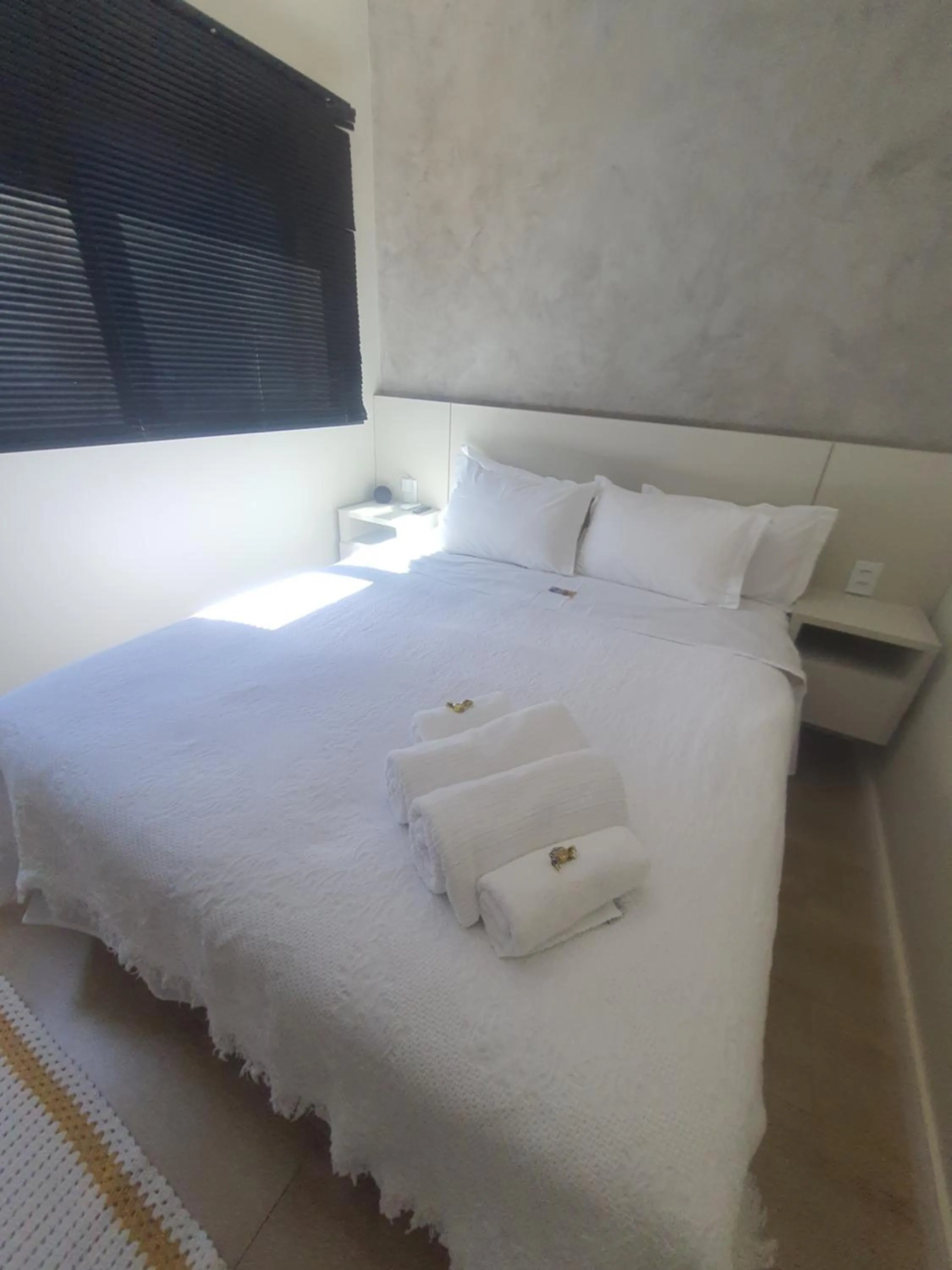 Bed in Apart-hotel Theotókos Flats