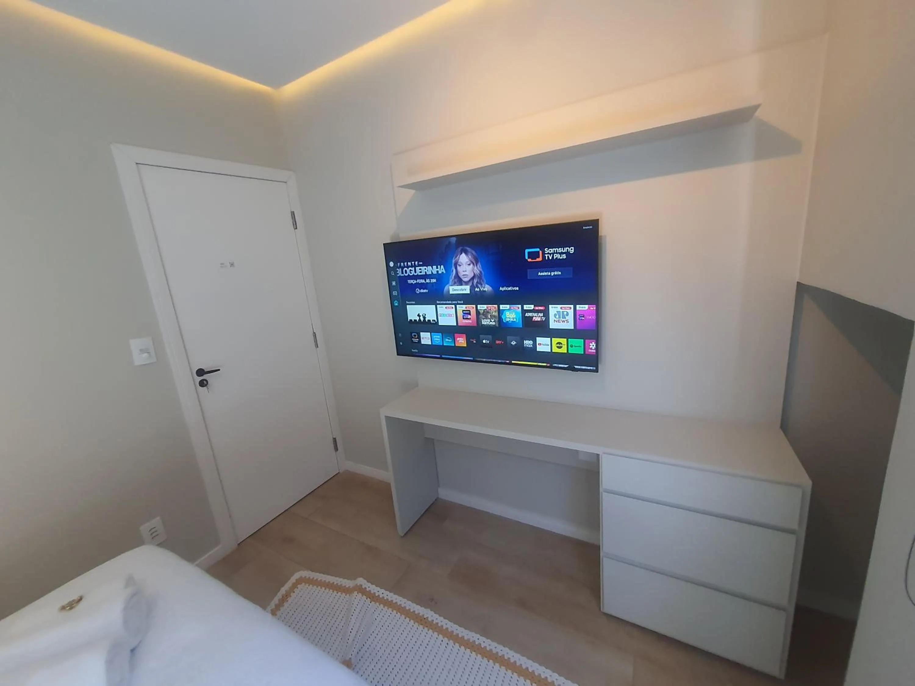 Bed in Apart-hotel Theotókos Flats