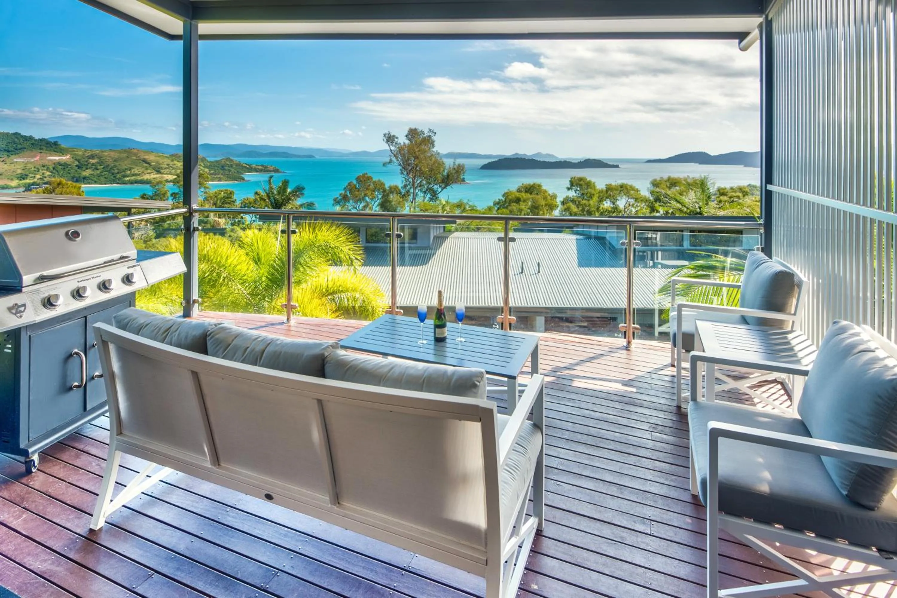 Balcony/Terrace in Pinnacle Apartments on Hamilton Island by HIHA
