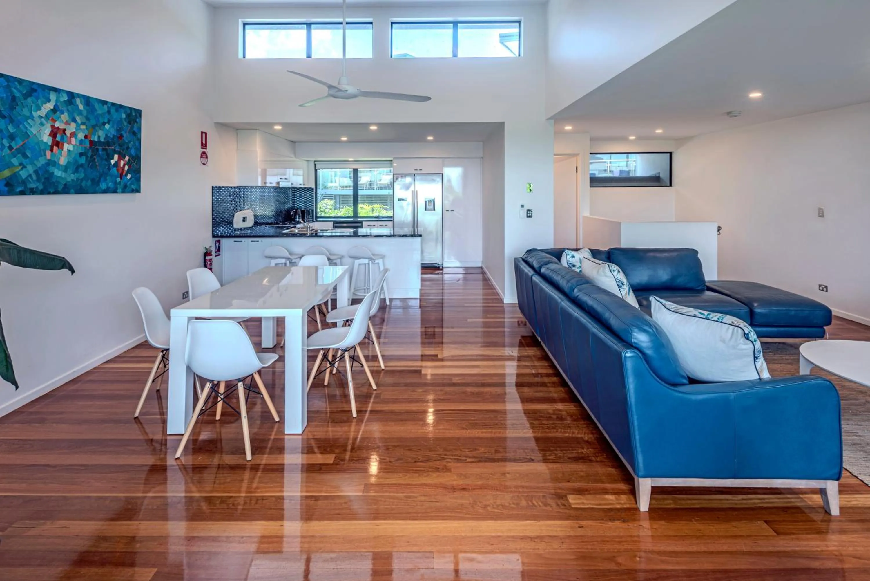 Living room in Pinnacle Apartments on Hamilton Island by HIHA
