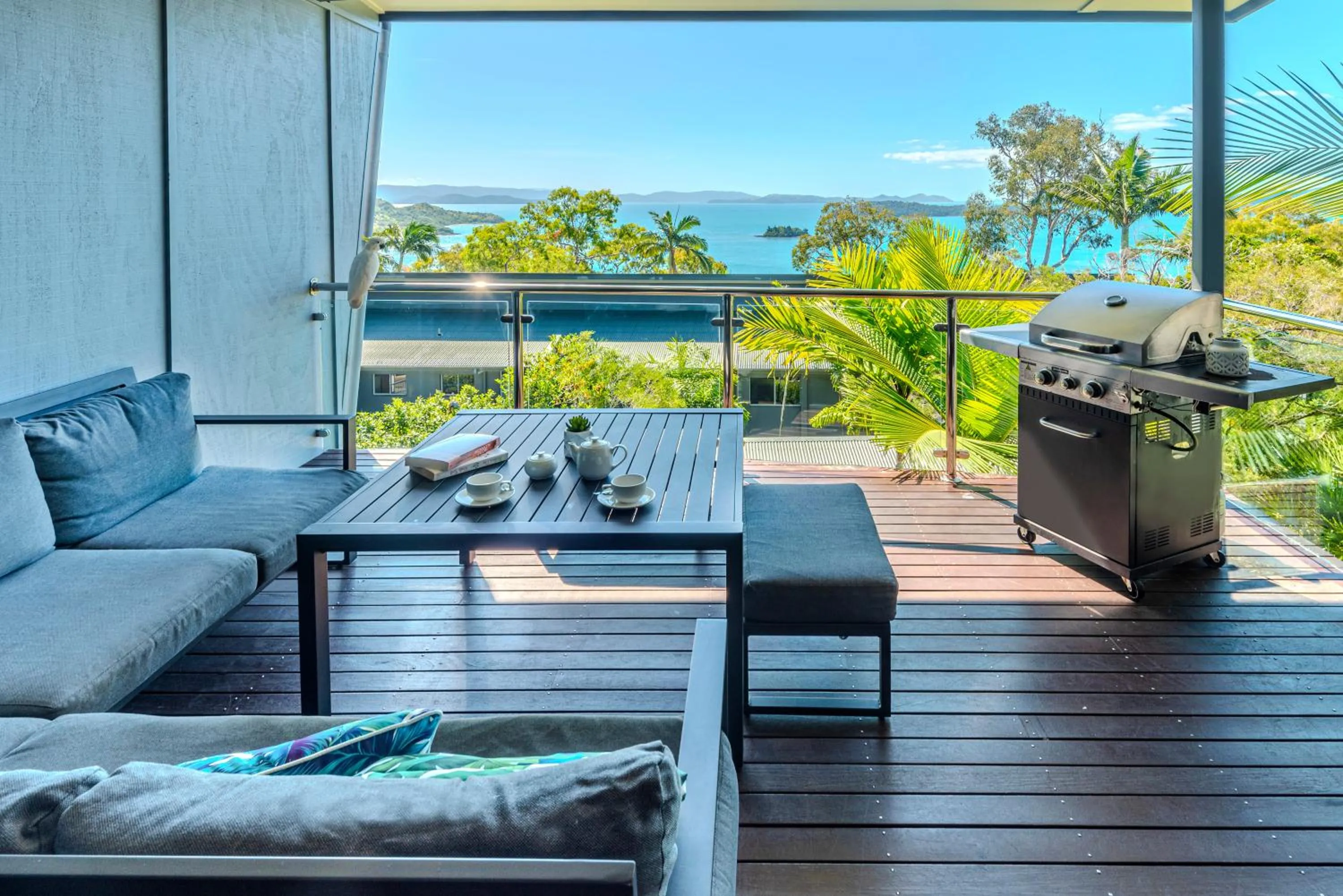 Balcony/Terrace in Pinnacle Apartments on Hamilton Island by HIHA