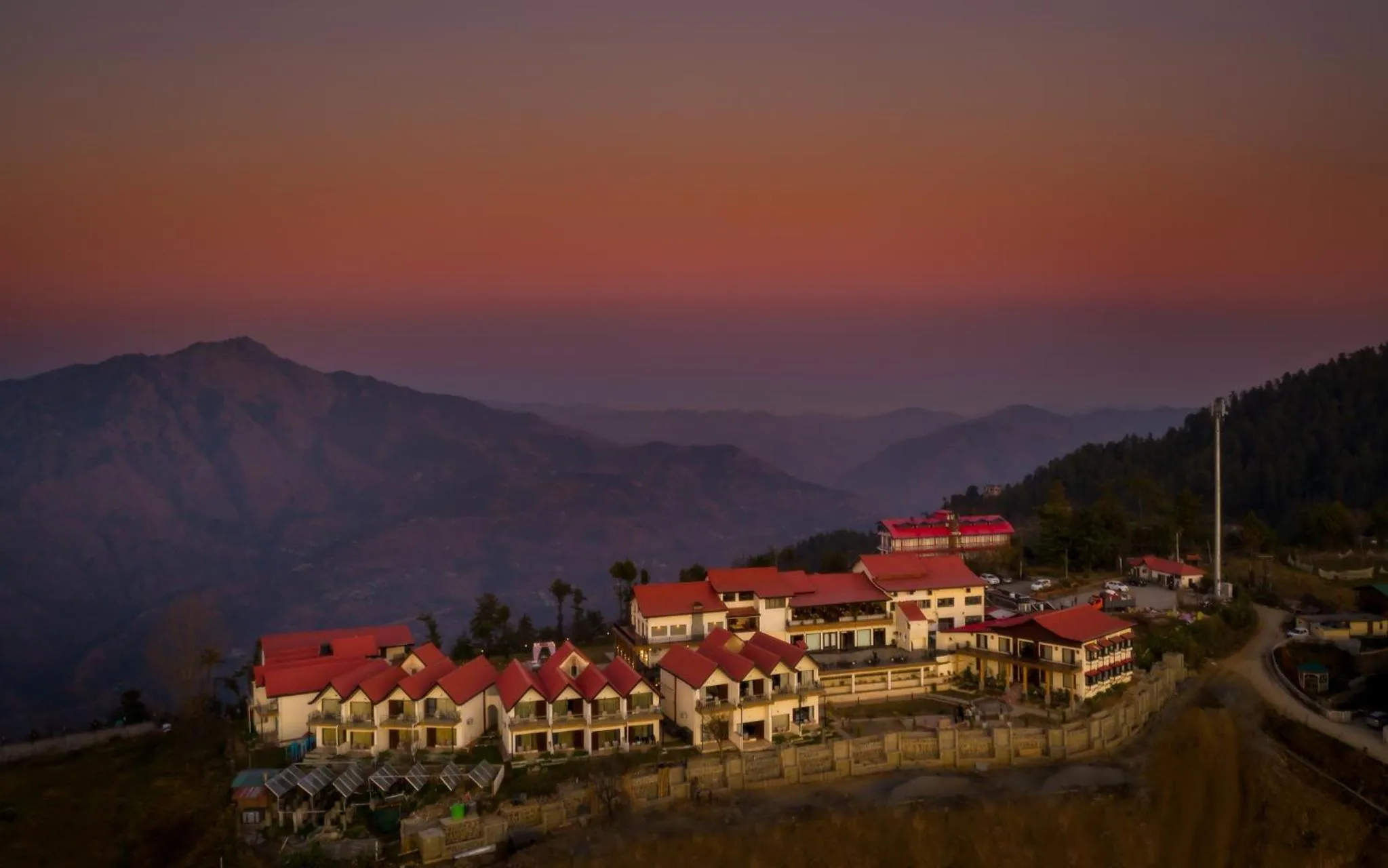 Bird's eye view in Koti Resort