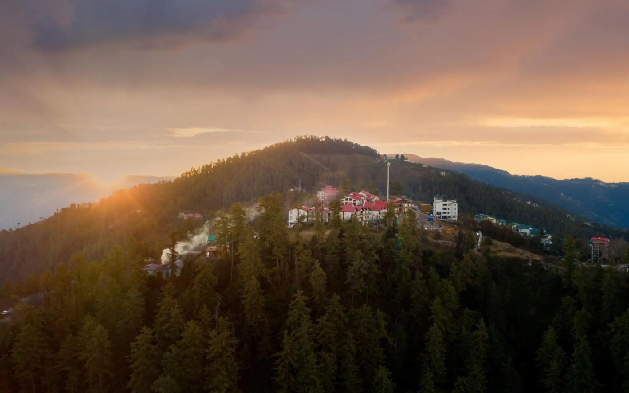 Bird's eye view in Koti Resort