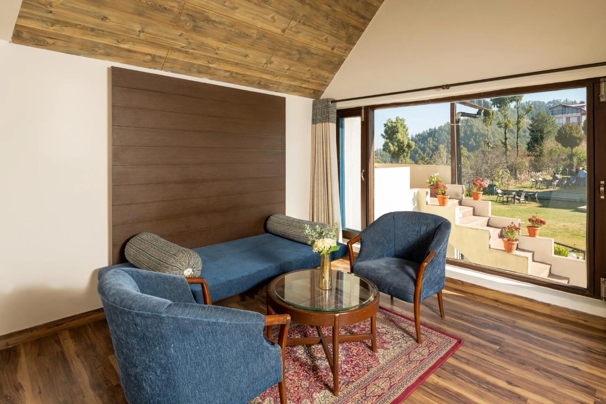 Seating area in Koti Resort
