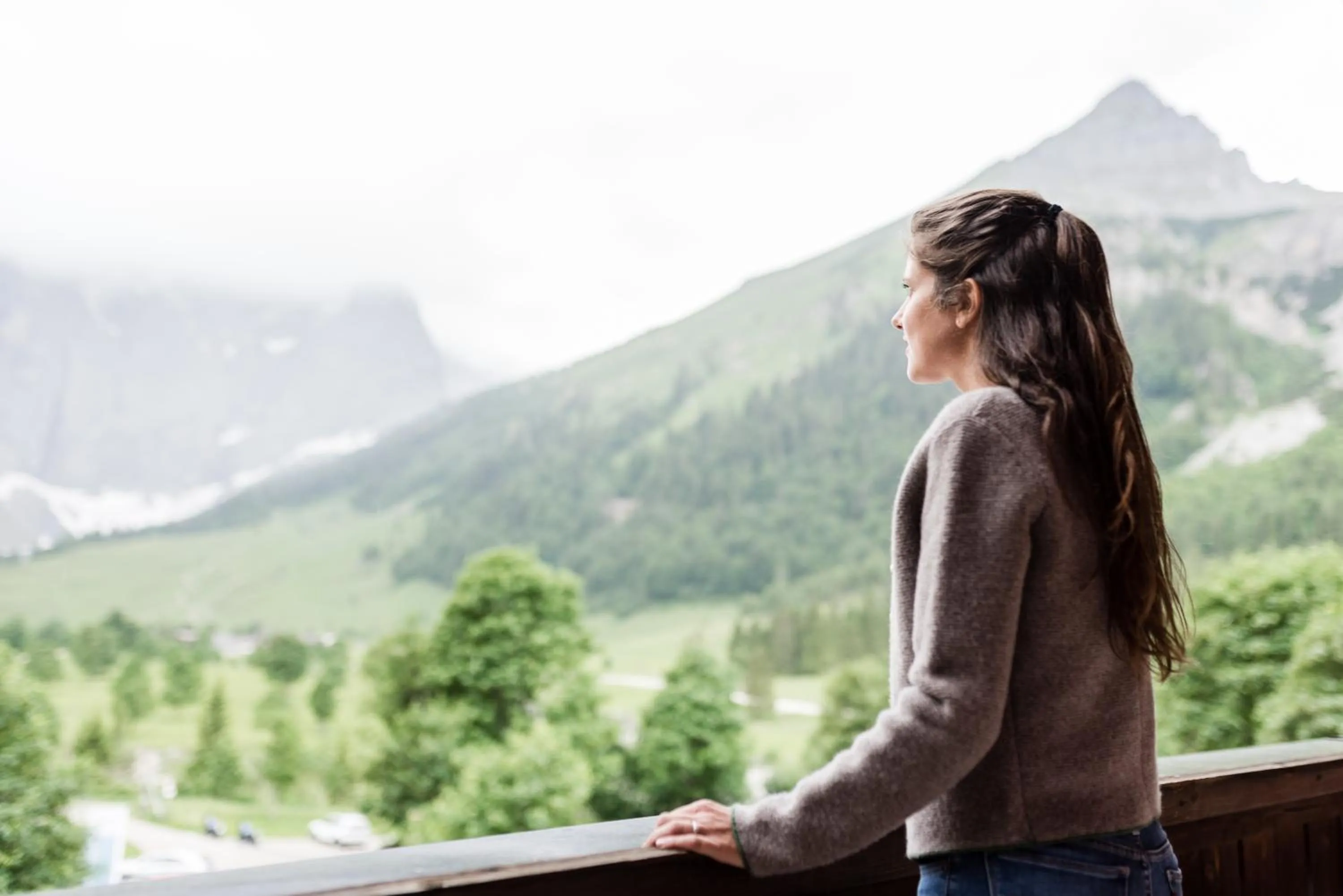 View (from property/room) in Das Naturhotel die Eng