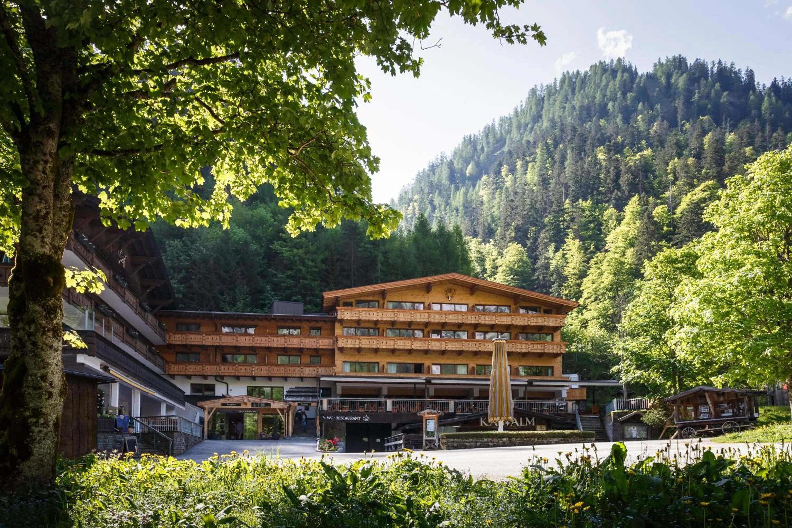 Property building in Das Naturhotel die Eng